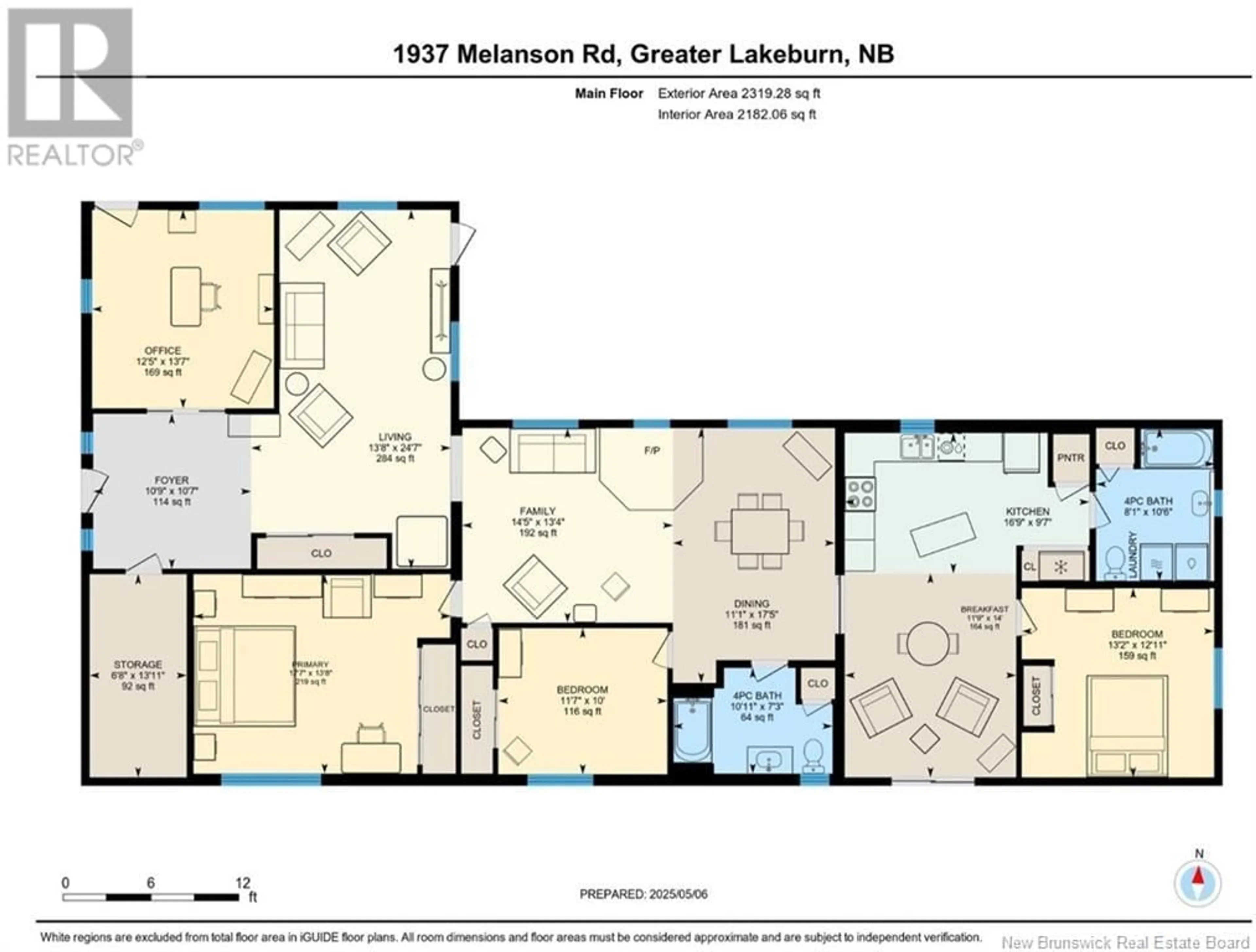 Floor plan for 1937 MELANSON ROAD, Lakeville New Brunswick E1H2C6