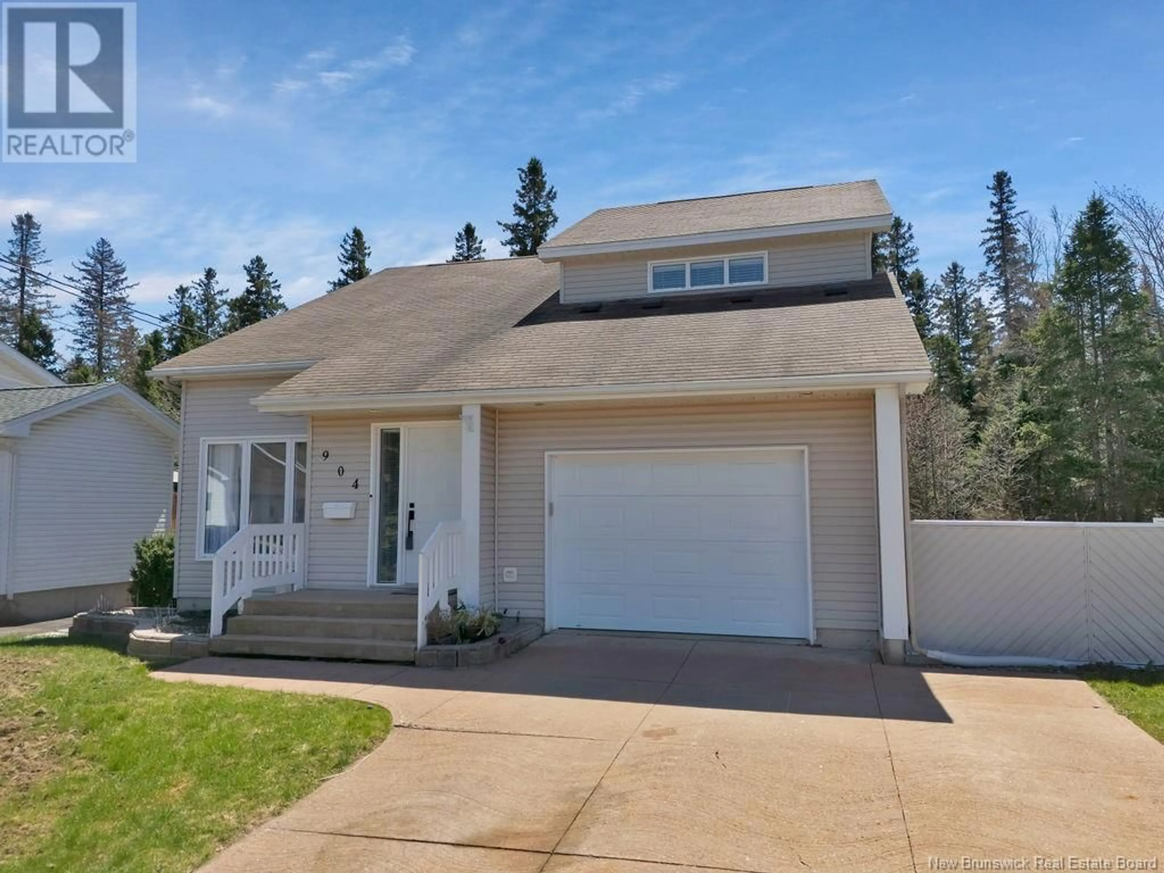 Home with vinyl exterior material, street for 904 BARACHOIS STREET, Dieppe New Brunswick E1A6X5