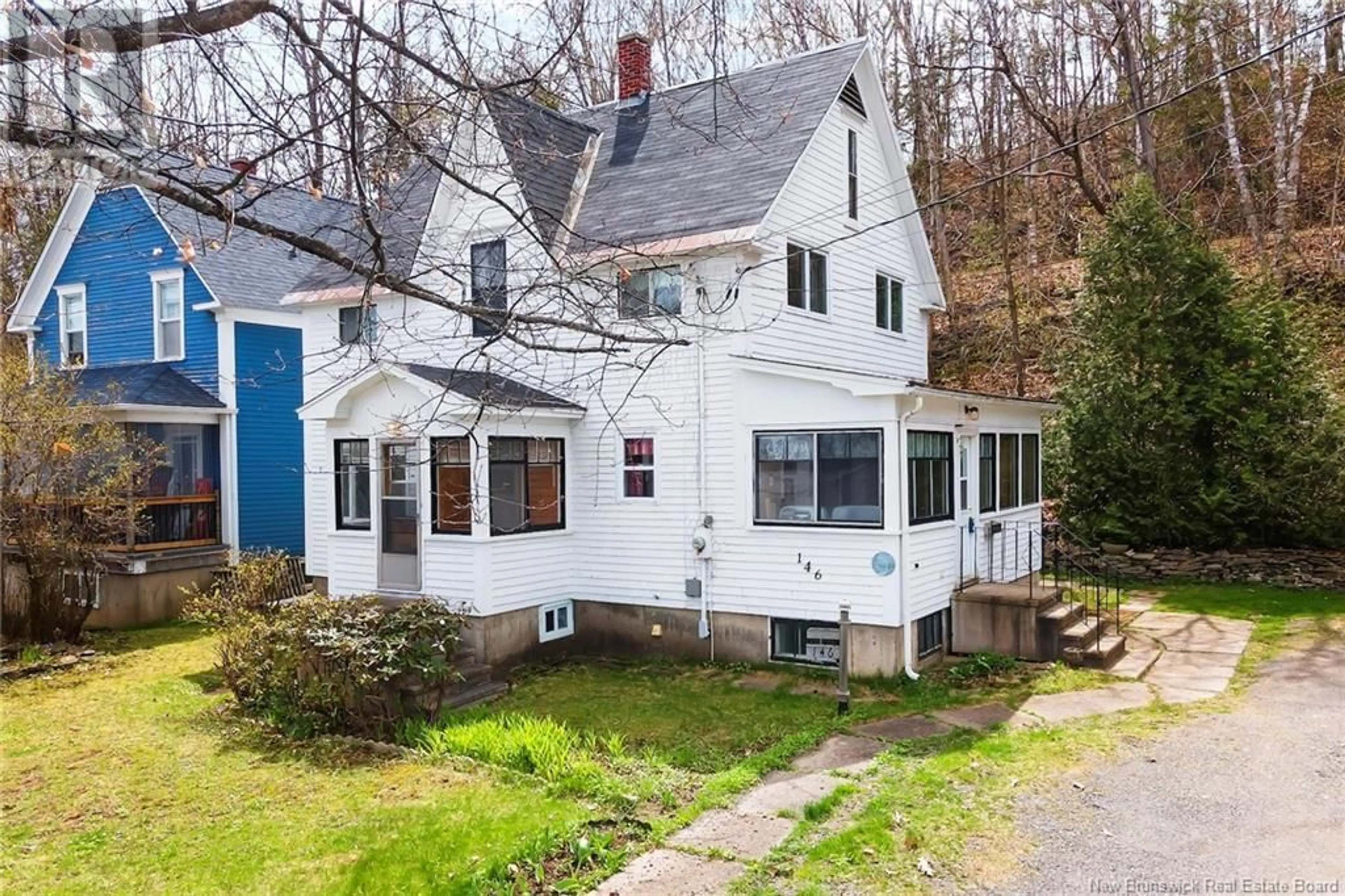 A pic from outside/outdoor area/front of a property/back of a property/a pic from drone, street for 146 LINCOLN ROAD, Fredericton New Brunswick E3B2A3