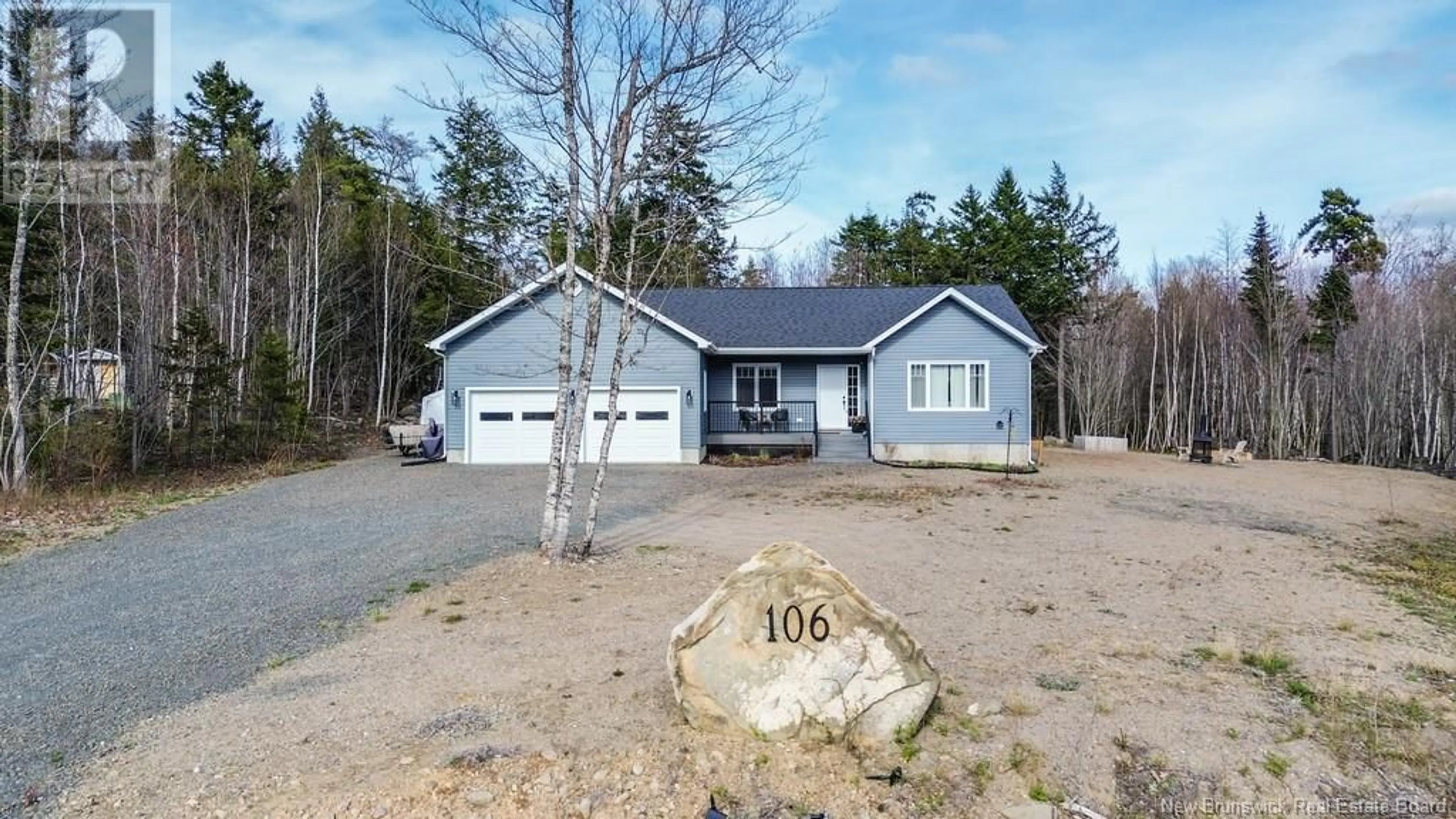 A pic from outside/outdoor area/front of a property/back of a property/a pic from drone, street for 106 BRIANNA WAY, Penniac New Brunswick E3A0G2