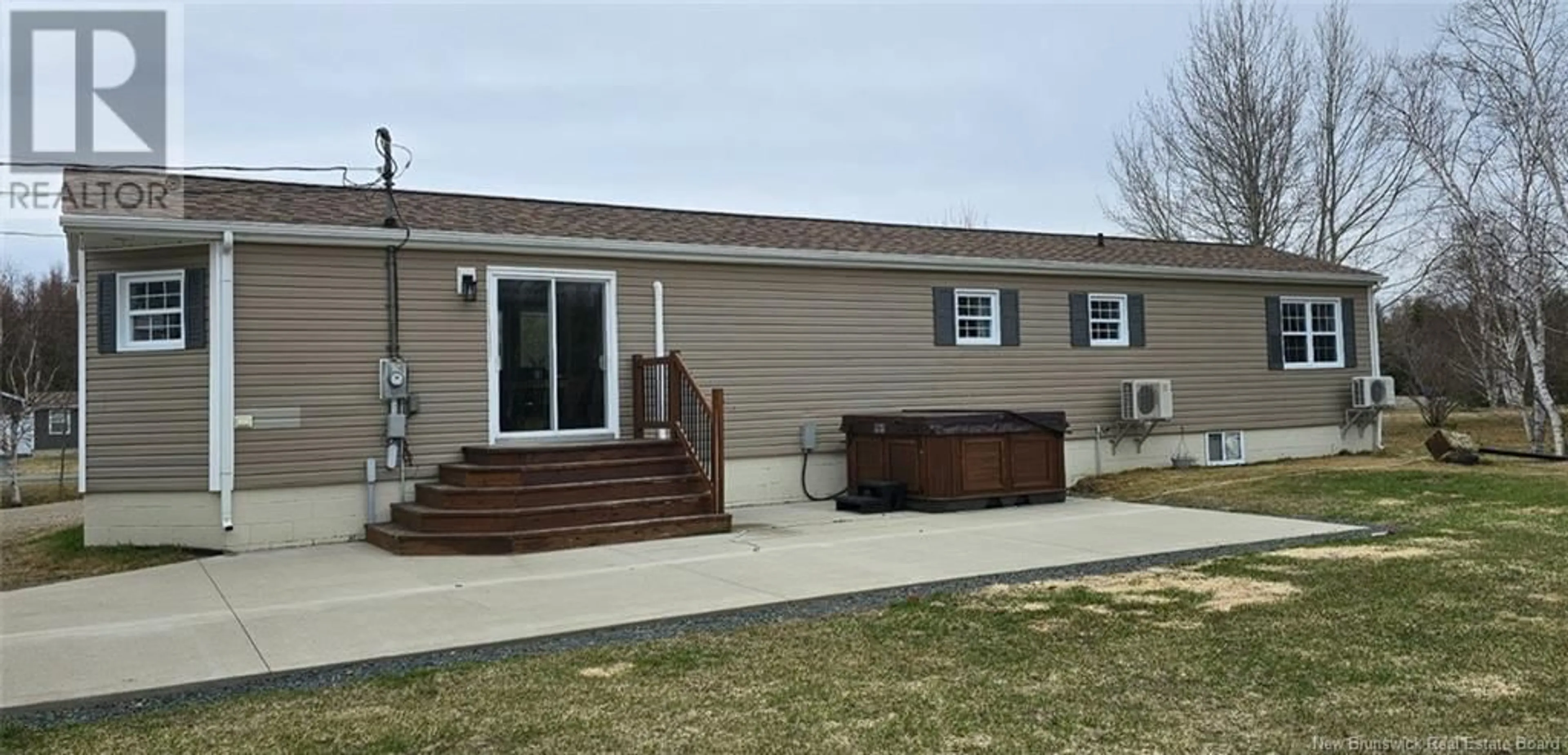 Home with vinyl exterior material, street for 192 FRANCOIS, Petit-Rocher New Brunswick E8J1W7