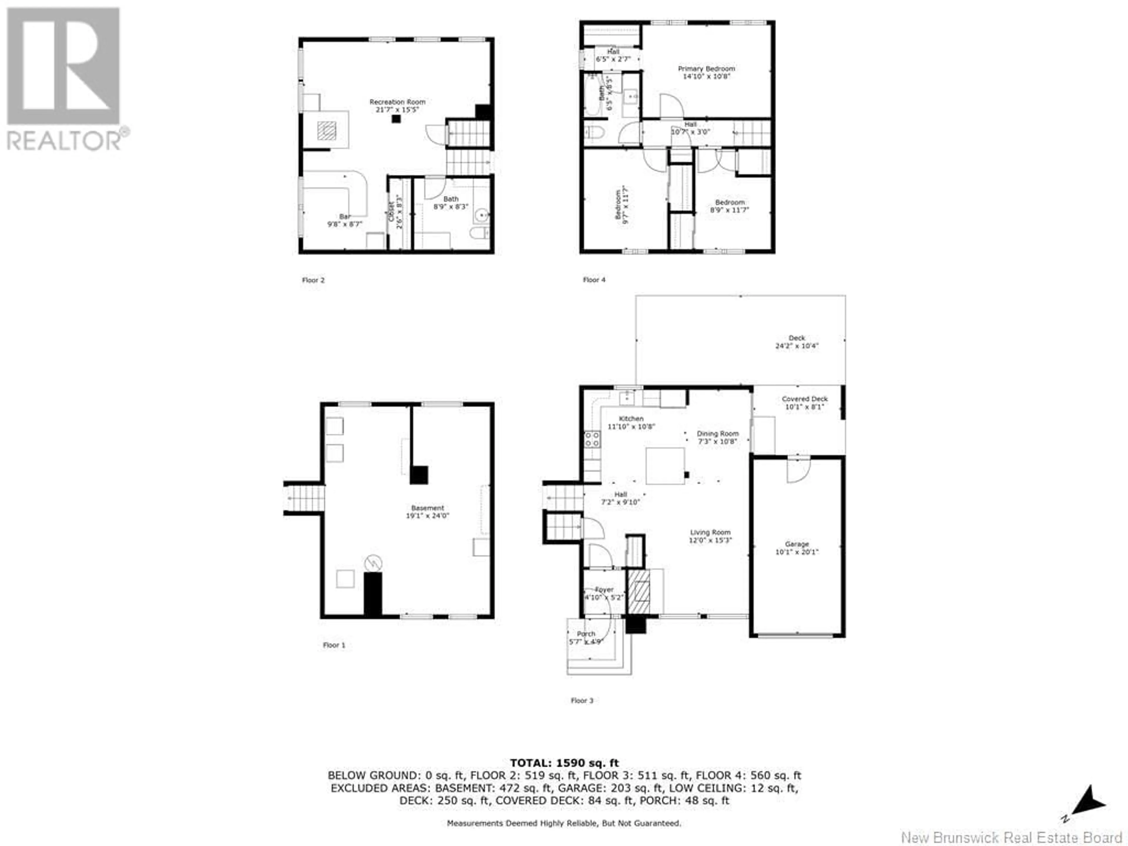 Floor plan for 17 MARVEN STREET, Miramichi New Brunswick E1N1X1