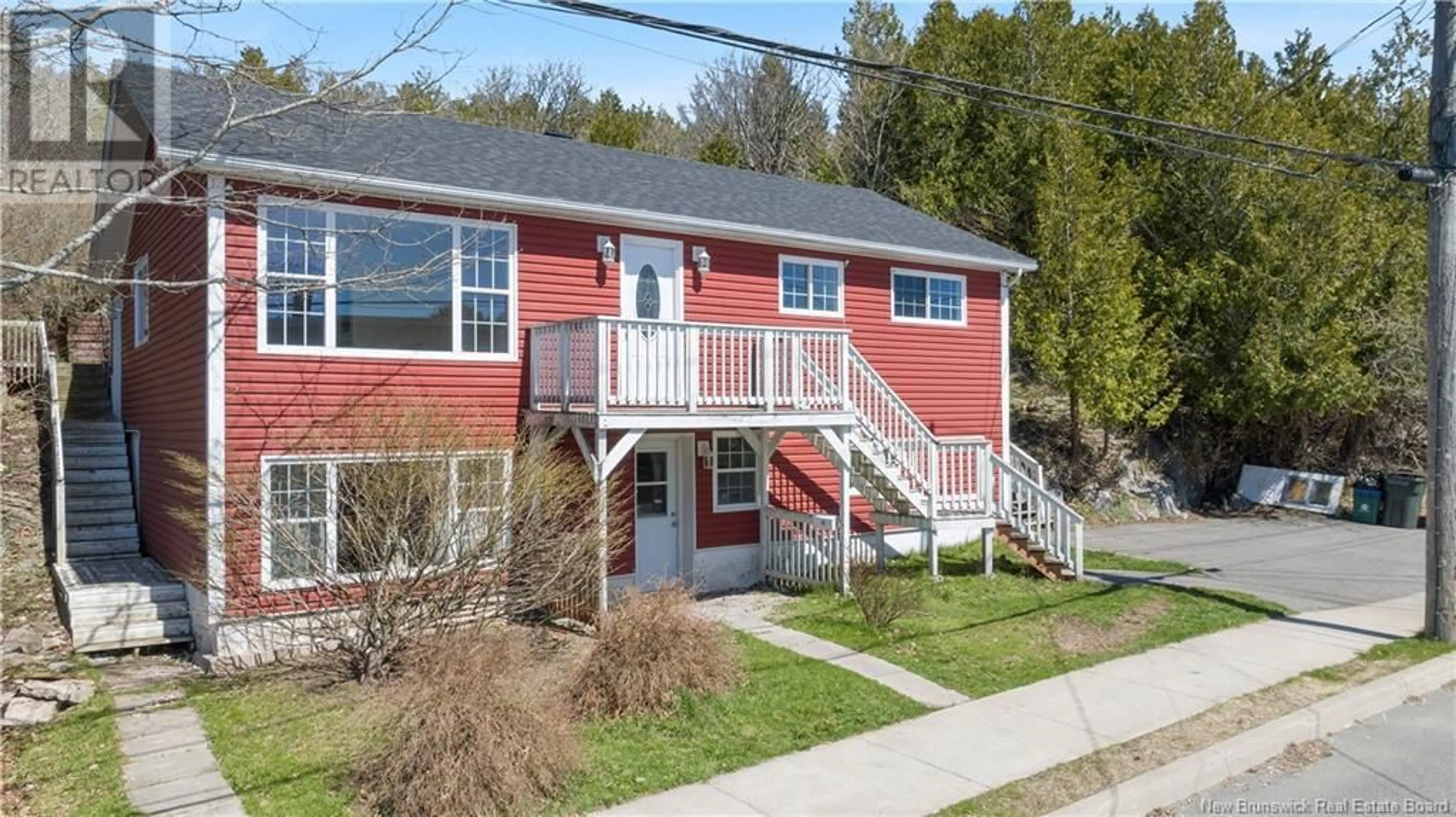 Home with vinyl exterior material, street for 51 BELLEVIEW AVENUE, Saint John New Brunswick E2K1R8