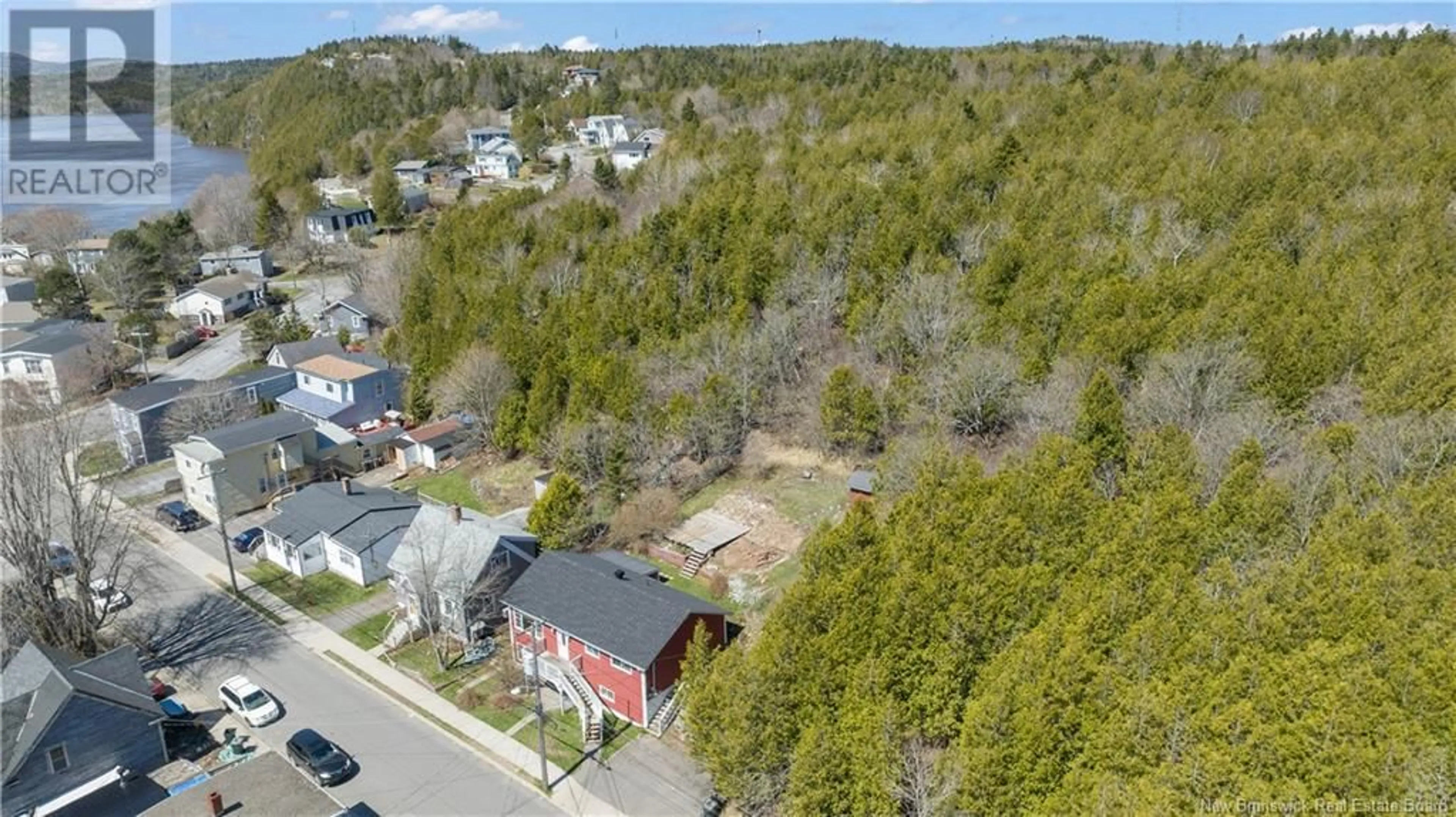 A pic from outside/outdoor area/front of a property/back of a property/a pic from drone, street for 51 BELLEVIEW AVENUE, Saint John New Brunswick E2K1R8