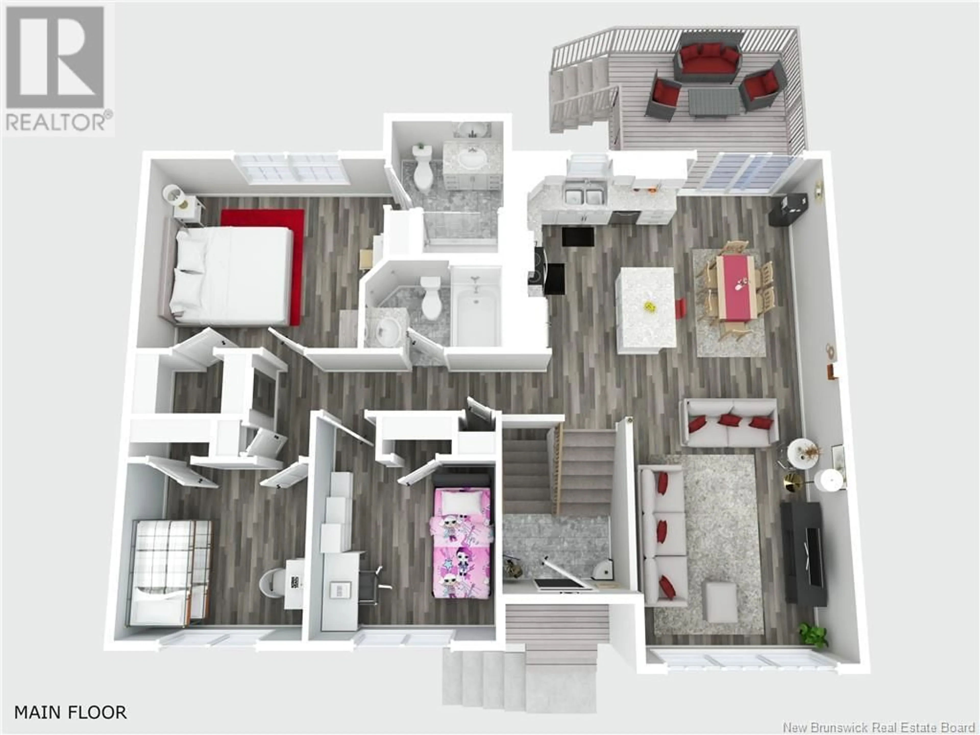 Floor plan for 24 MINSTREL DRIVE, Quispamsis New Brunswick E2E1S5