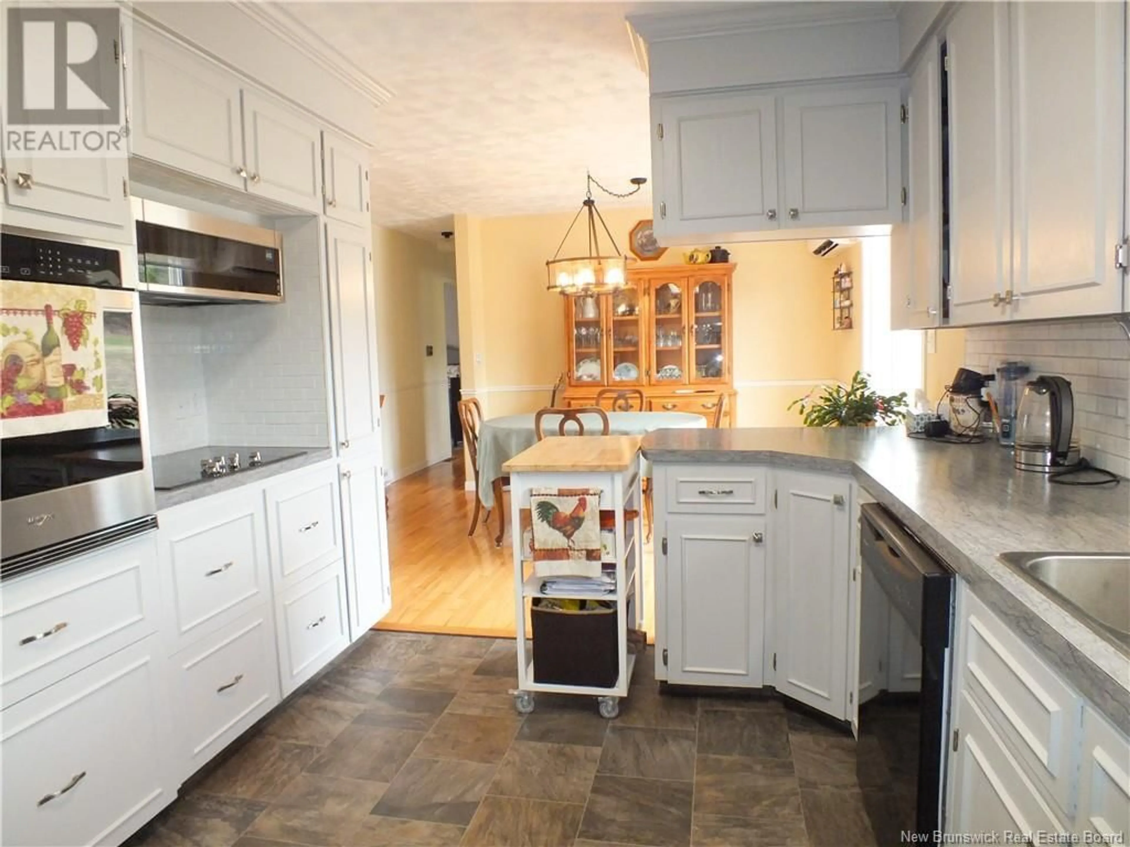 Open concept kitchen, ceramic/tile floor for 1440 ROUTE 570, Gordonsville New Brunswick E7L2N1