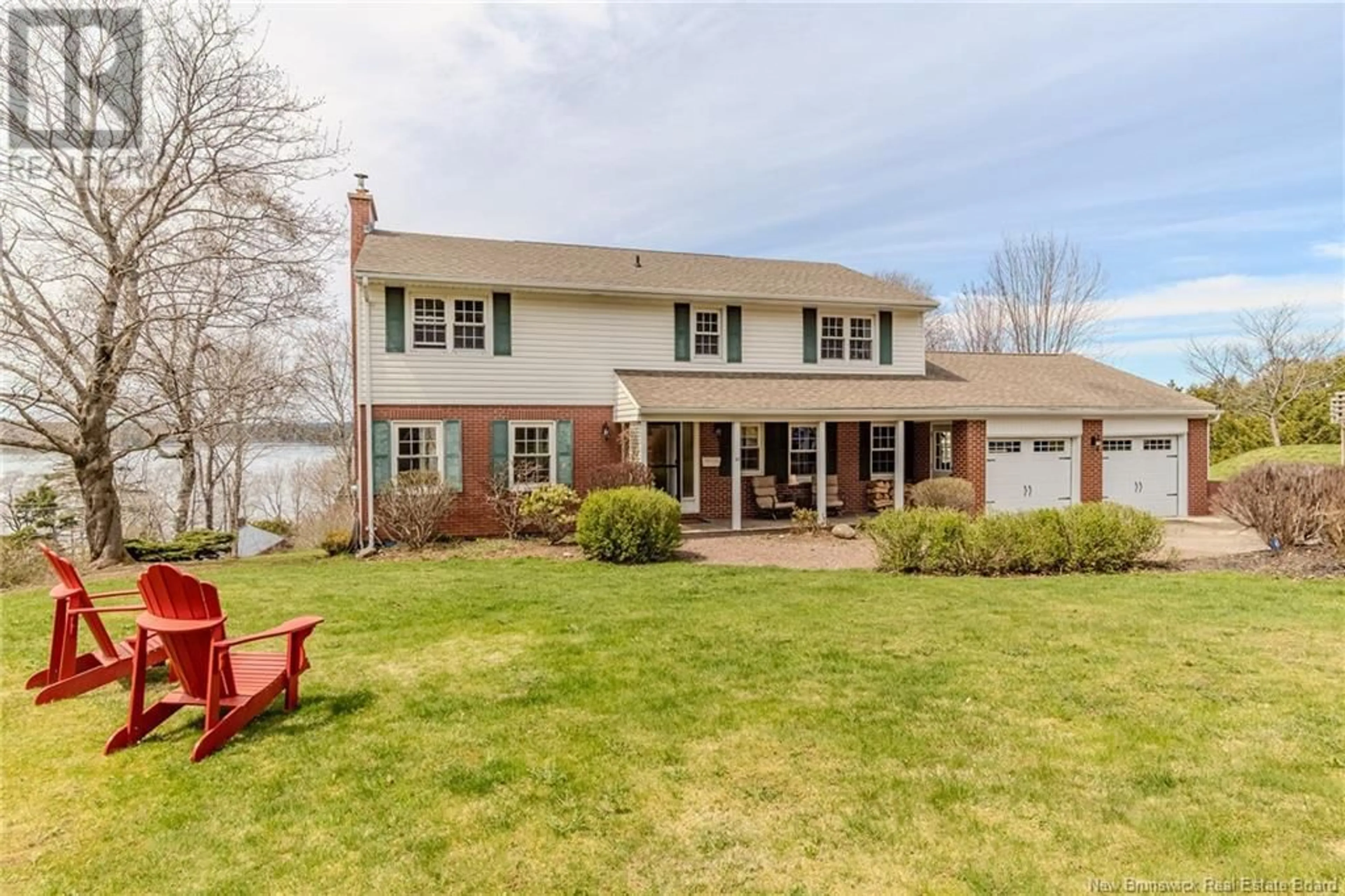 Home with brick exterior material, water/lake/river/ocean view for 87 APPLEBY DRIVE, Rothesay New Brunswick E2H1P3