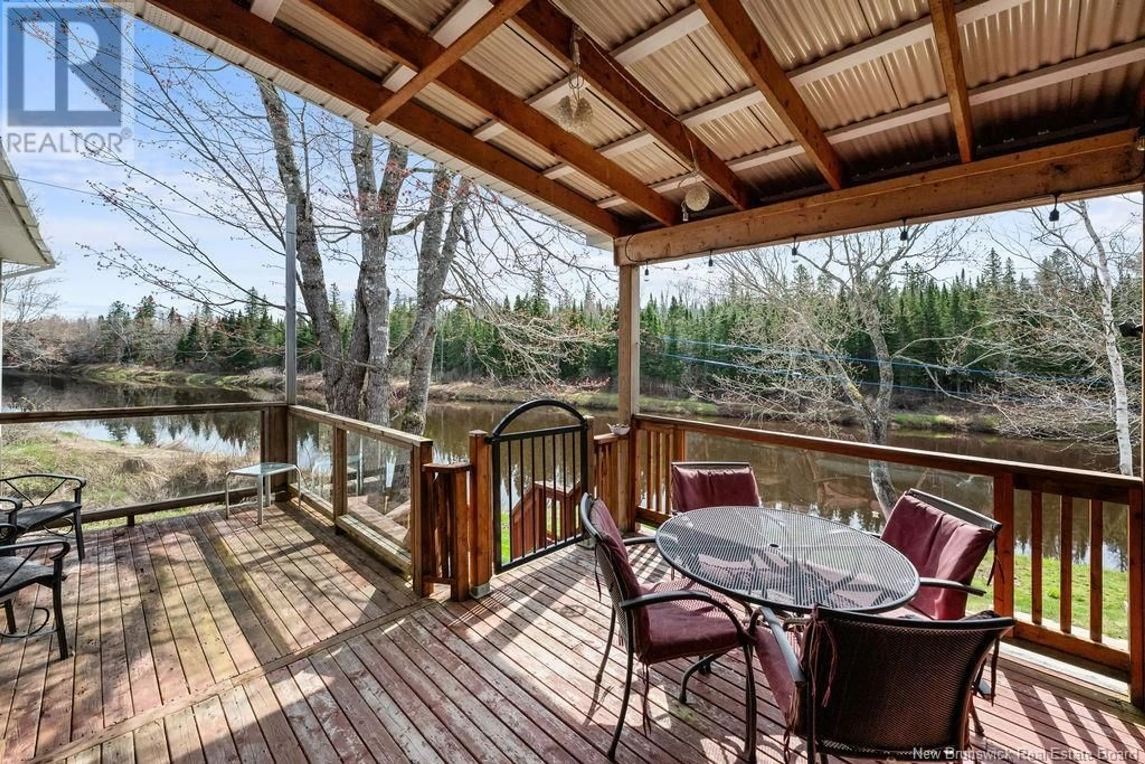 Patio, water/lake/river/ocean view for 8220 ROUTE 112, Coles Island New Brunswick E4C4K7