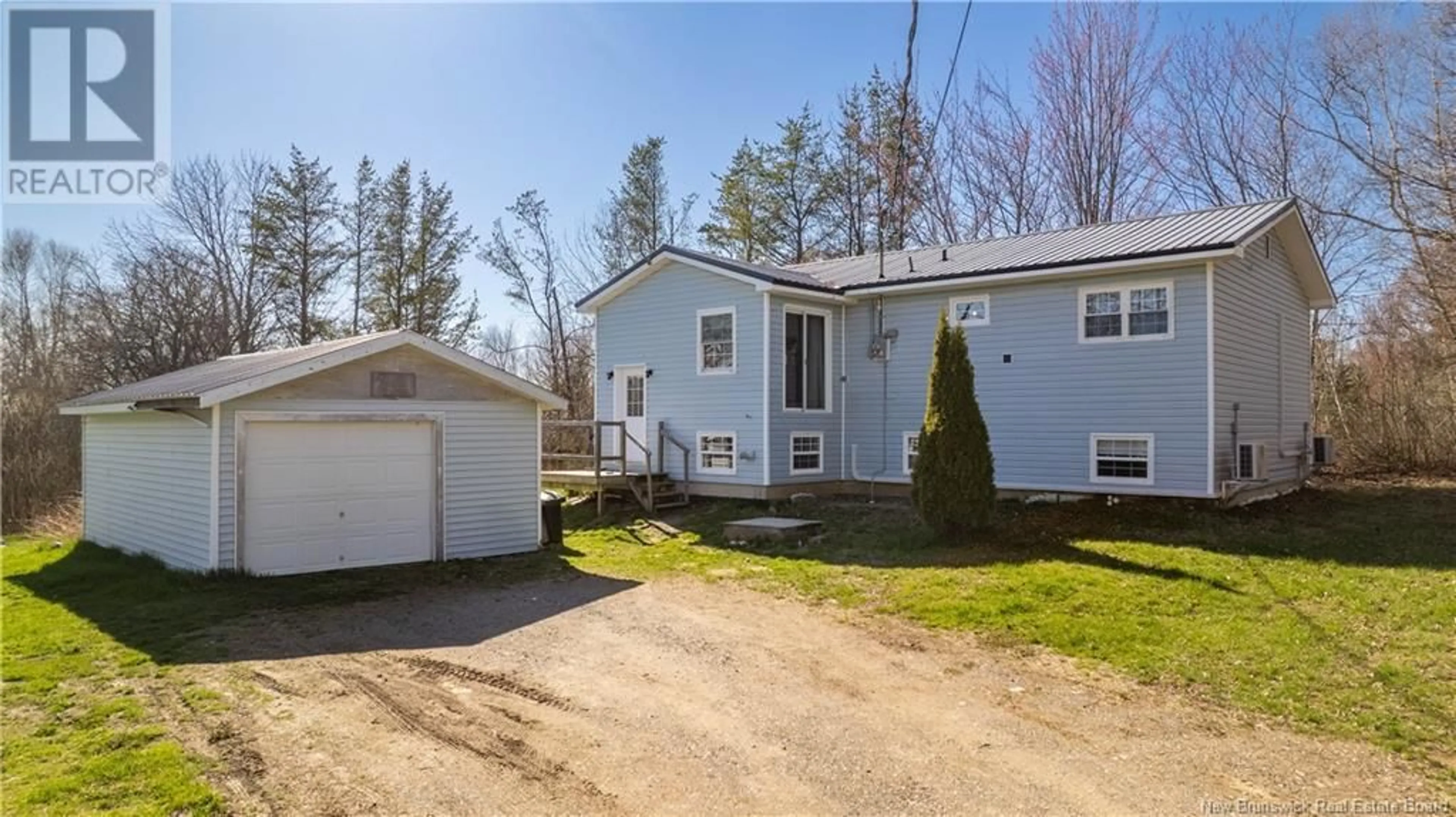 A pic from outside/outdoor area/front of a property/back of a property/a pic from drone, street for 65 SWEDE ROAD, Little Ridge New Brunswick E3L5S2