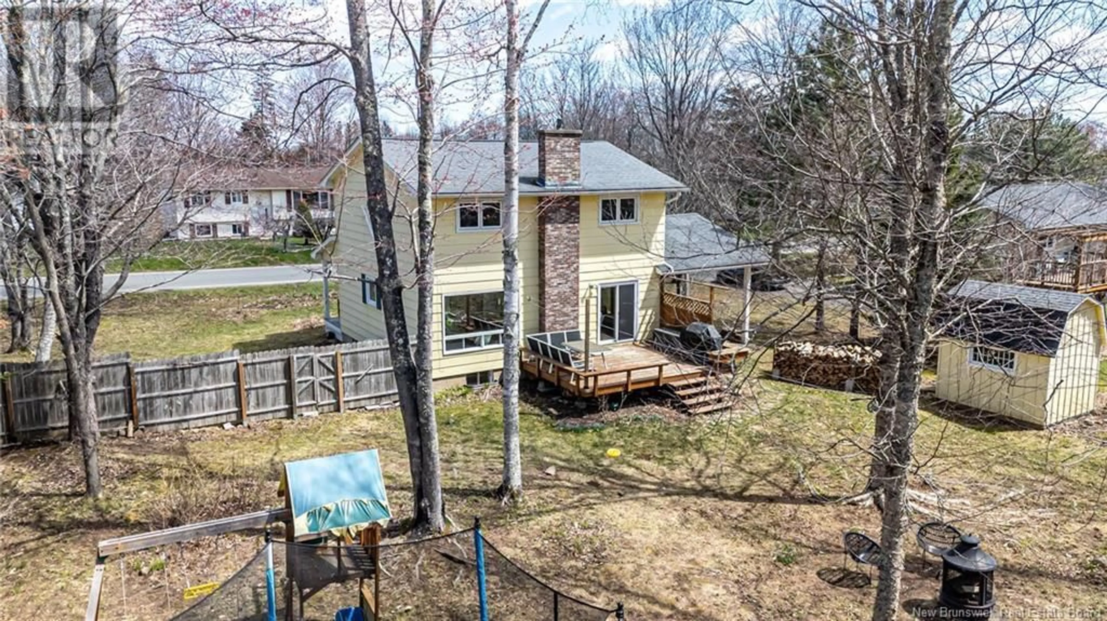 A pic from outside/outdoor area/front of a property/back of a property/a pic from drone, water/lake/river/ocean view for 72 BRADSHAW DRIVE, New Maryland New Brunswick E3A1E5