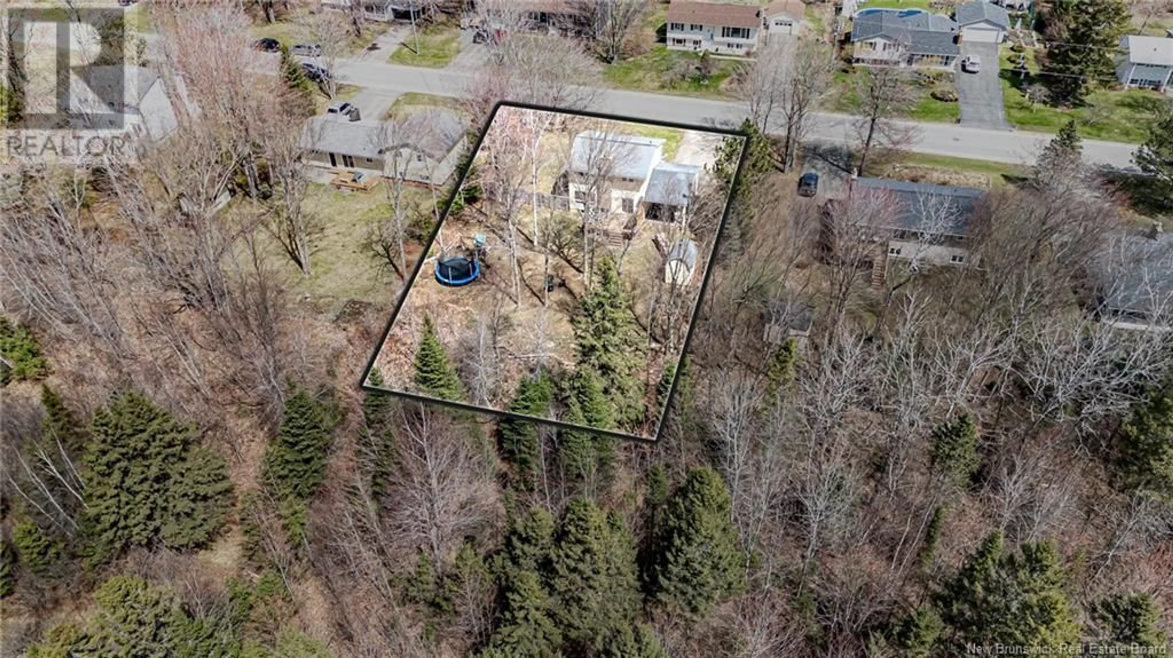 A pic from outside/outdoor area/front of a property/back of a property/a pic from drone, street for 72 BRADSHAW DRIVE, New Maryland New Brunswick E3A1E5