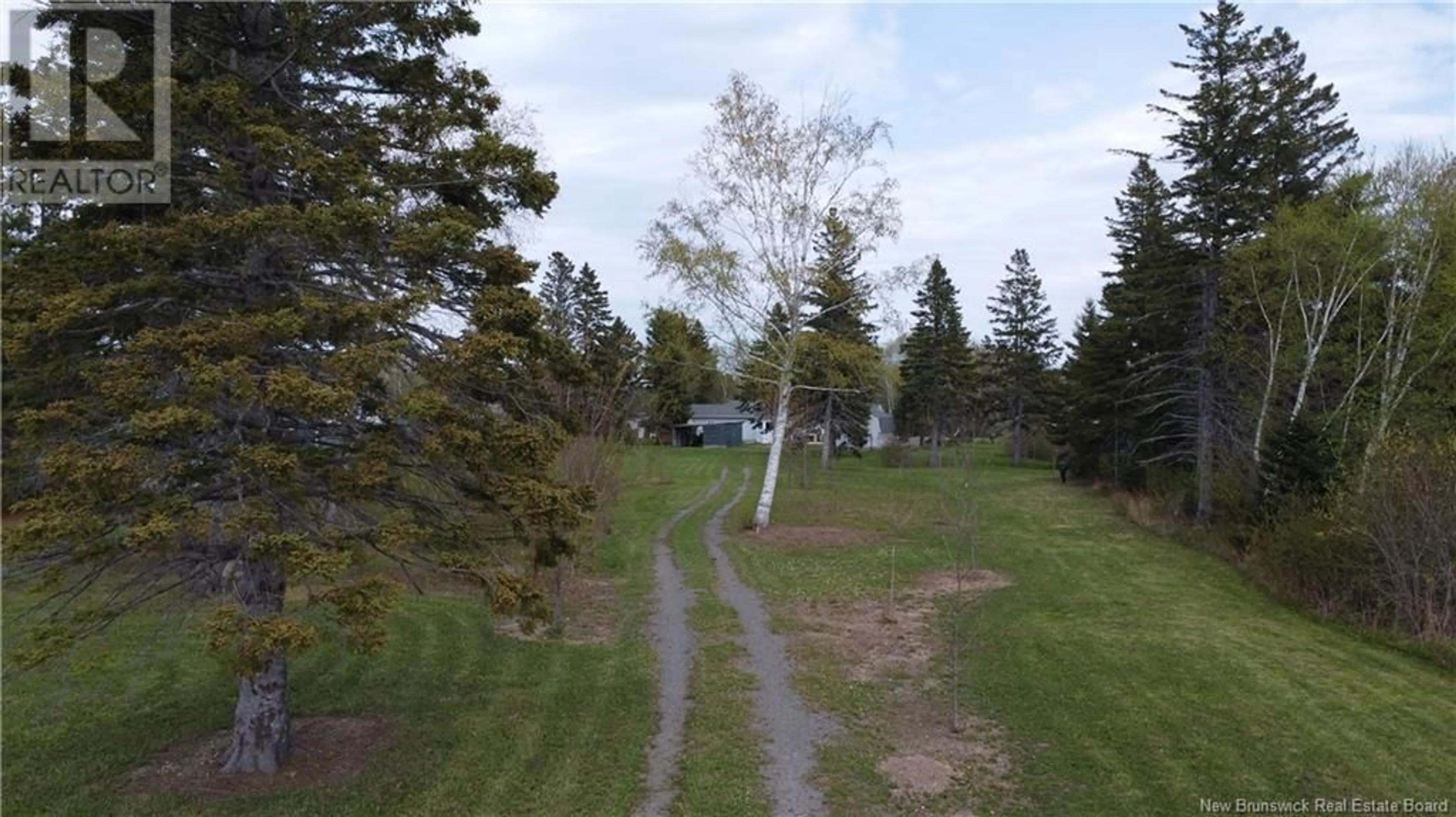 A pic from outside/outdoor area/front of a property/back of a property/a pic from drone, forest/trees view for 9 DES CEDRES, Nigadoo New Brunswick E8K3T8