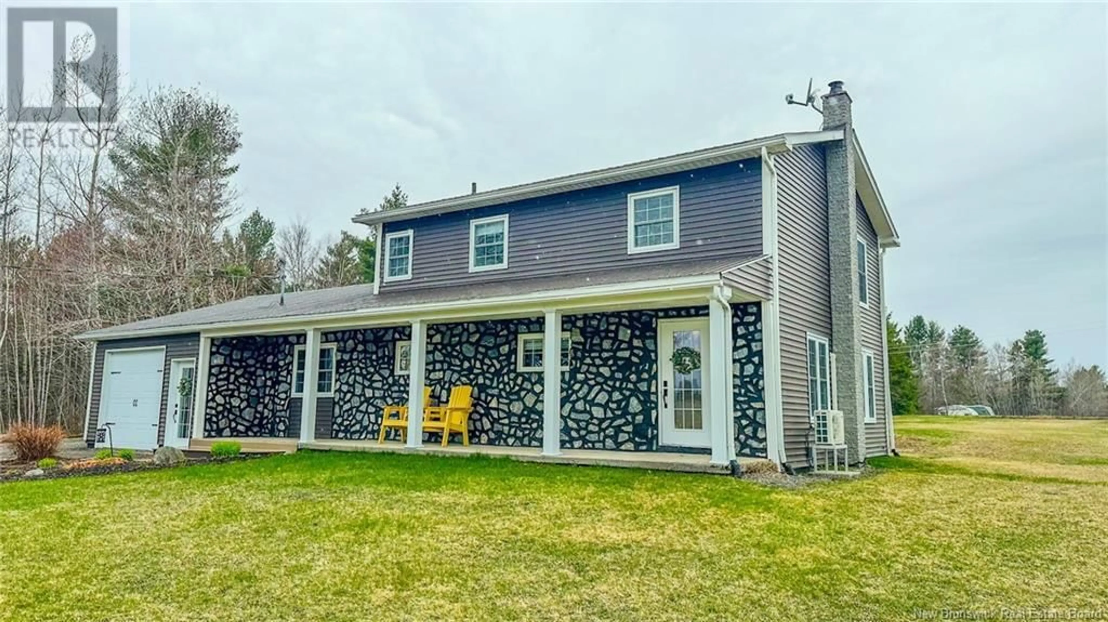 Home with vinyl exterior material, building for 34 CH OUELLETTE, Acadieville New Brunswick E4Y1P7