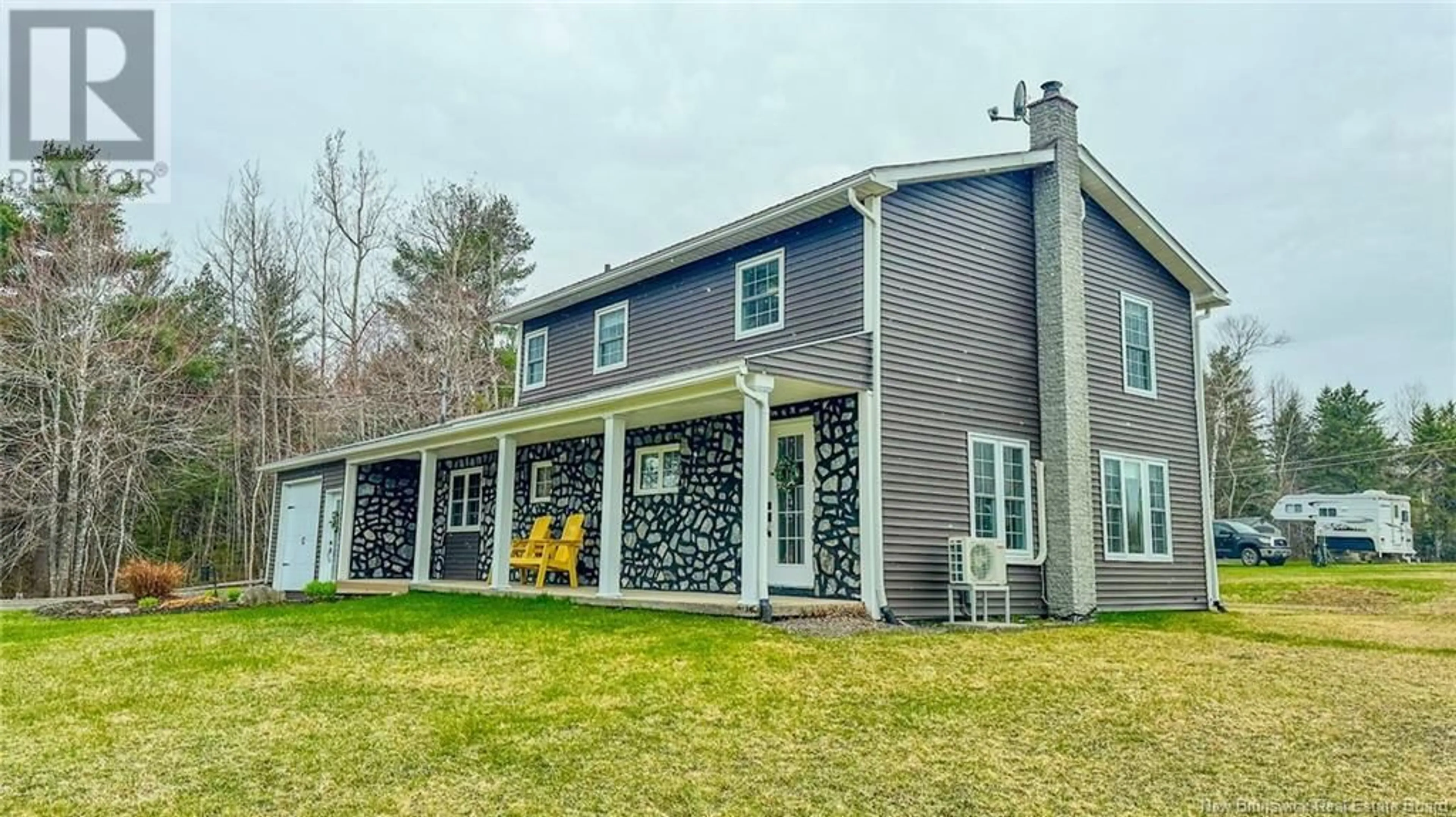 Home with vinyl exterior material, building for 34 CH OUELLETTE, Acadieville New Brunswick E4Y1P7
