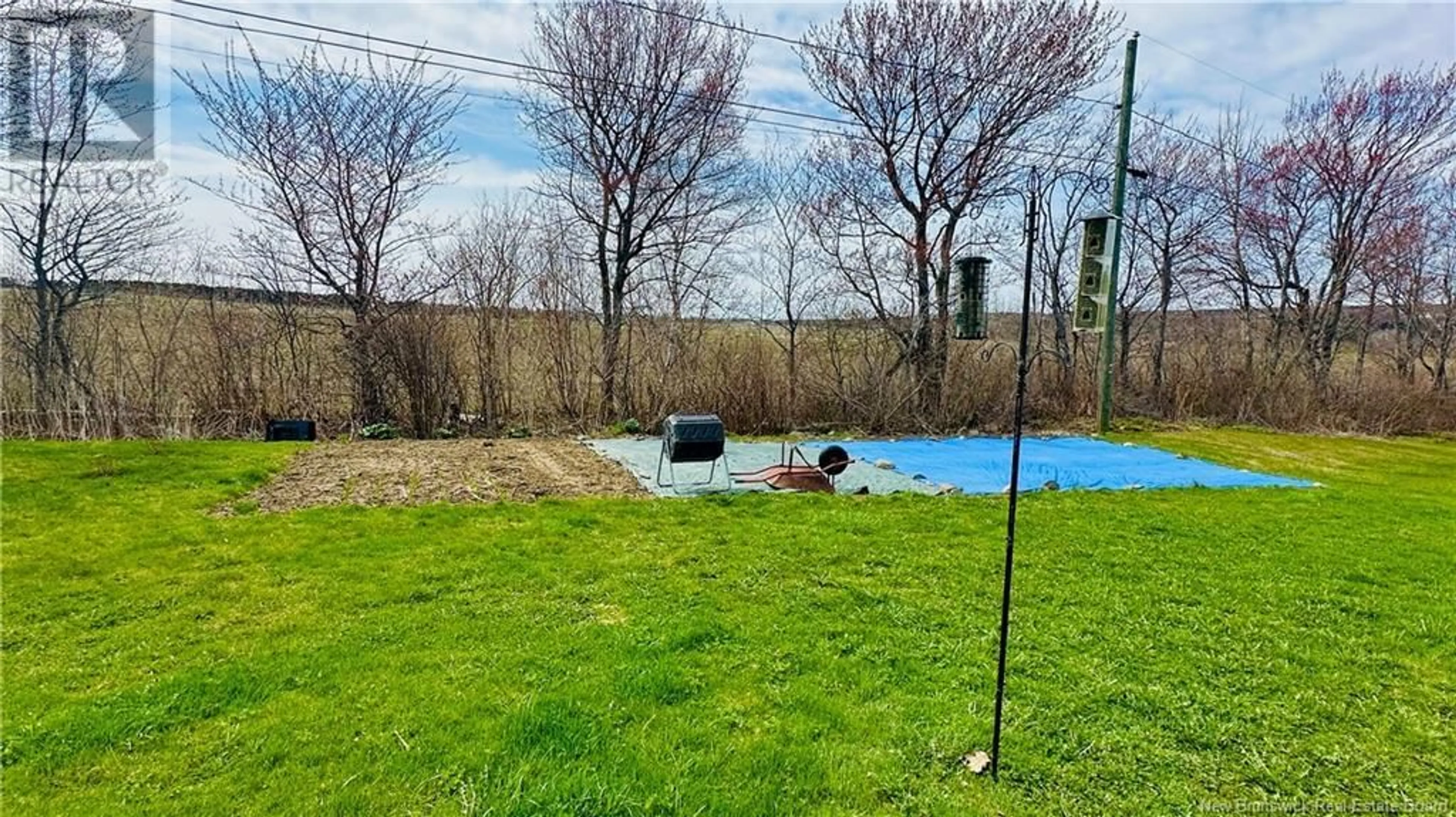 A pic from outside/outdoor area/front of a property/back of a property/a pic from drone, water/lake/river/ocean view for 20 NORKOTAH CRESCENT, Florenceville-Bristol New Brunswick E7L0A4