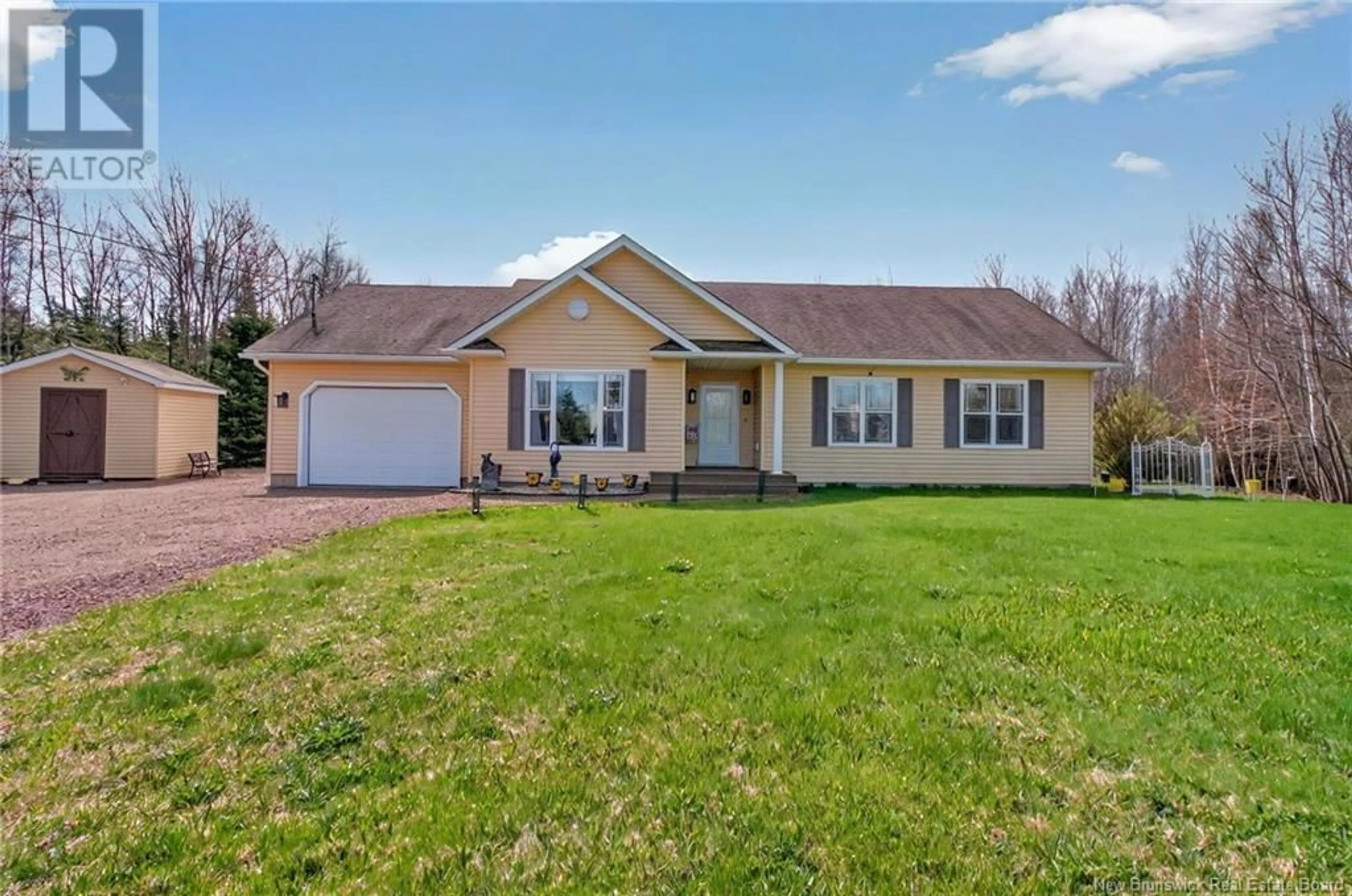 Home with vinyl exterior material, street for 73 SAFFRON, Irishtown New Brunswick E1H2P1