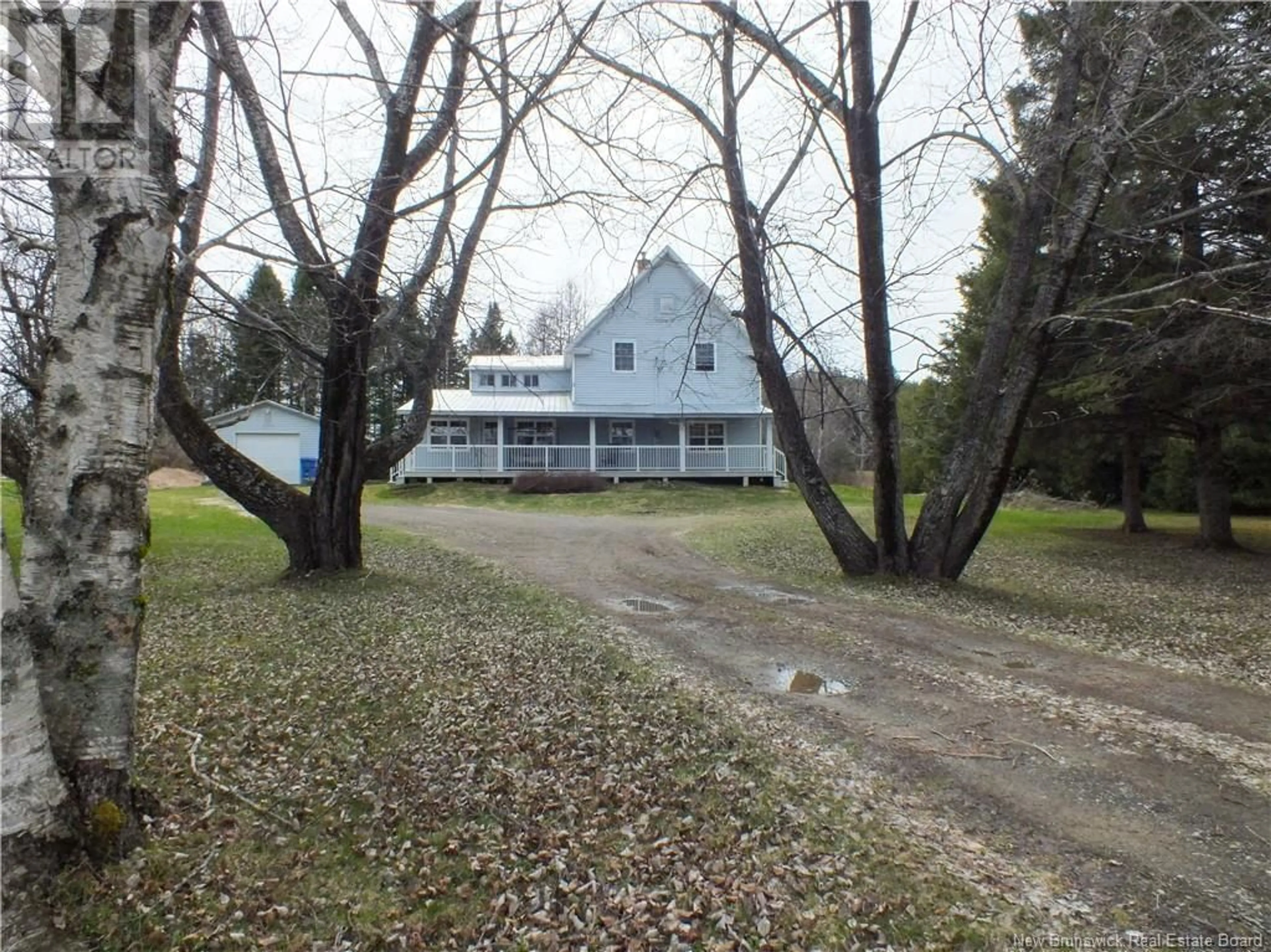A pic from outside/outdoor area/front of a property/back of a property/a pic from drone, street for 809 BACK GREENFIELD ROAD, Summerfield New Brunswick E7K2L1