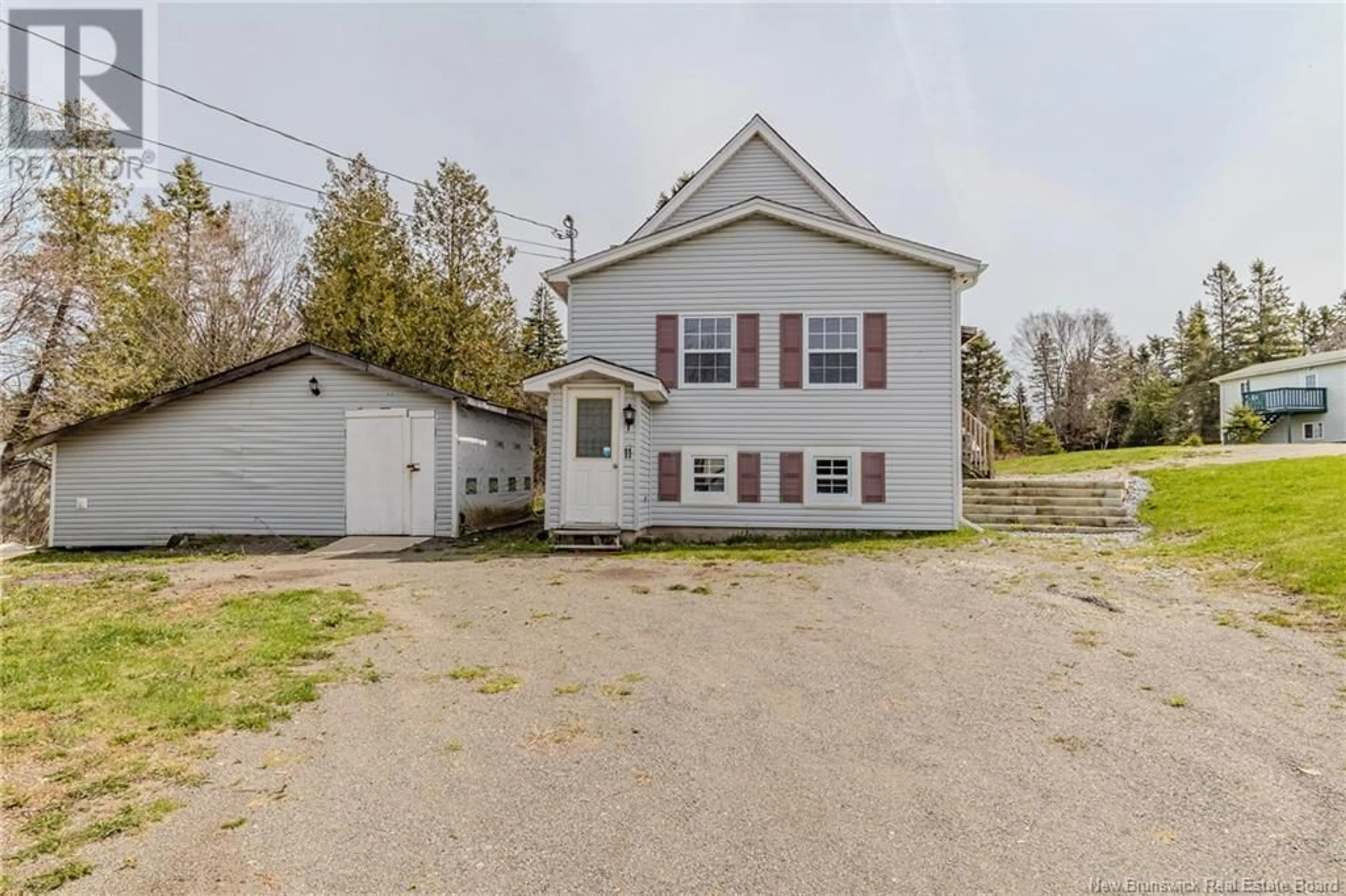 A pic from outside/outdoor area/front of a property/back of a property/a pic from drone, street for 11 LACKIE ROAD, Saint John New Brunswick E2N1X6