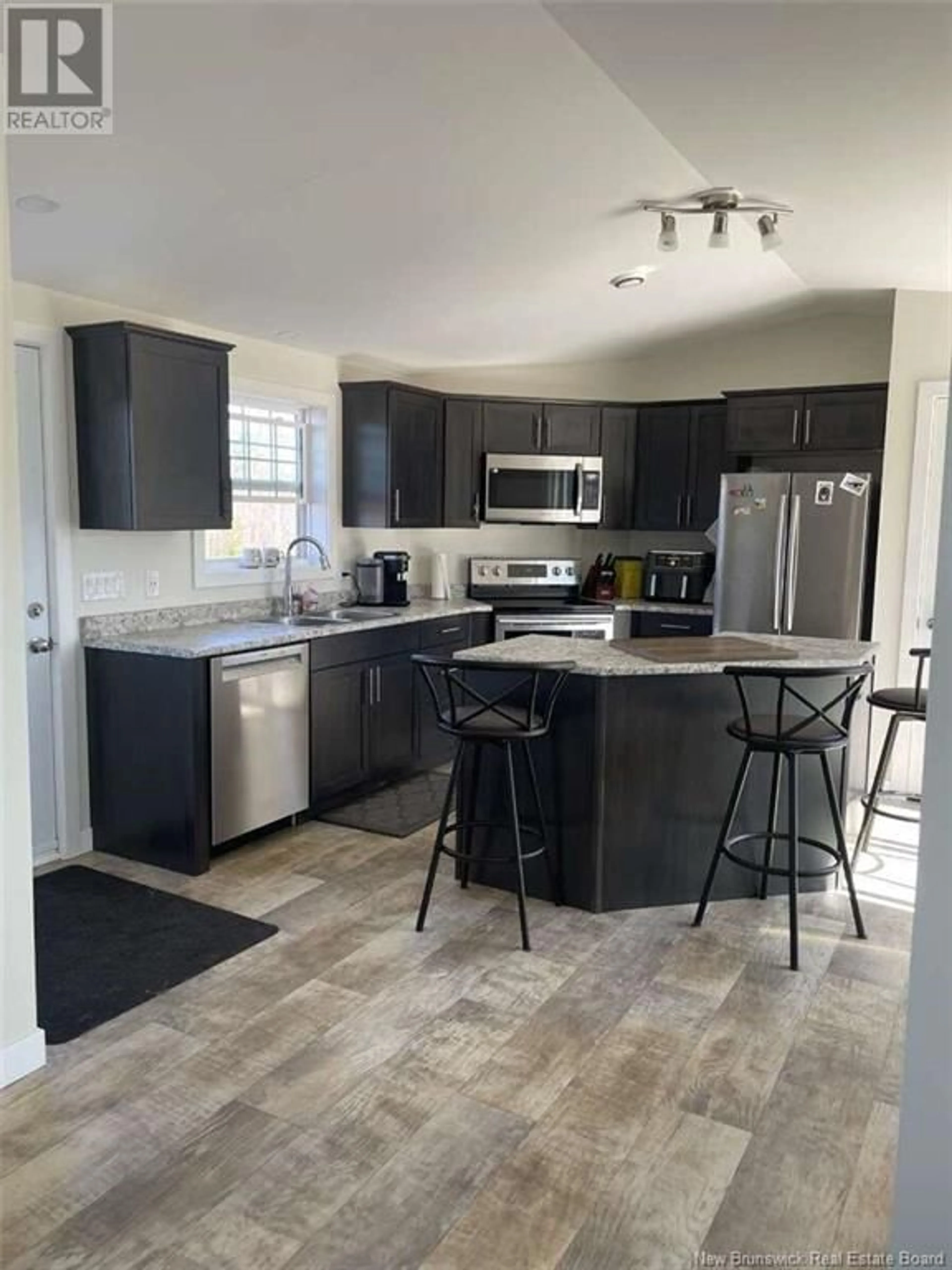 Open concept kitchen, ceramic/tile floor for 179 WHITTAKER ROAD, Rusagonis New Brunswick E3B7X3