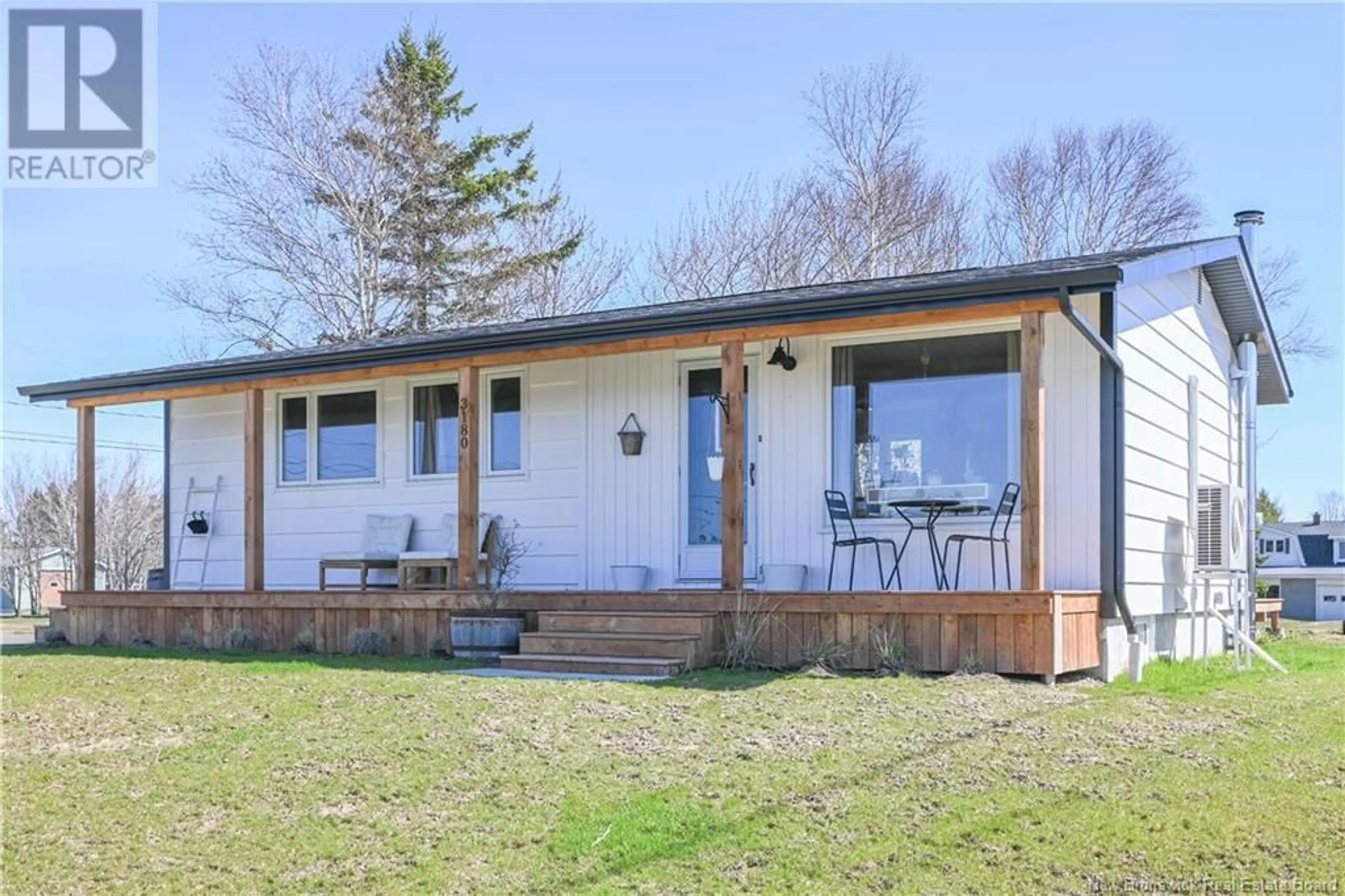 Home with vinyl exterior material, street for 3180 ALCIDE STREET, Tracadie New Brunswick E1X1A5