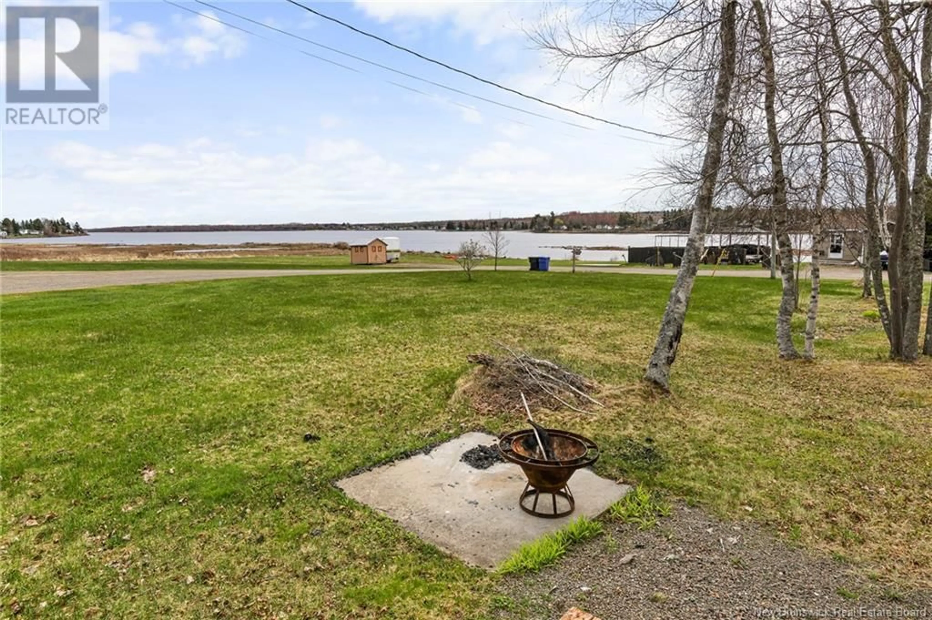 Patio, water/lake/river/ocean view for 89 ALBERT, Notre-Dame New Brunswick E4H1P9