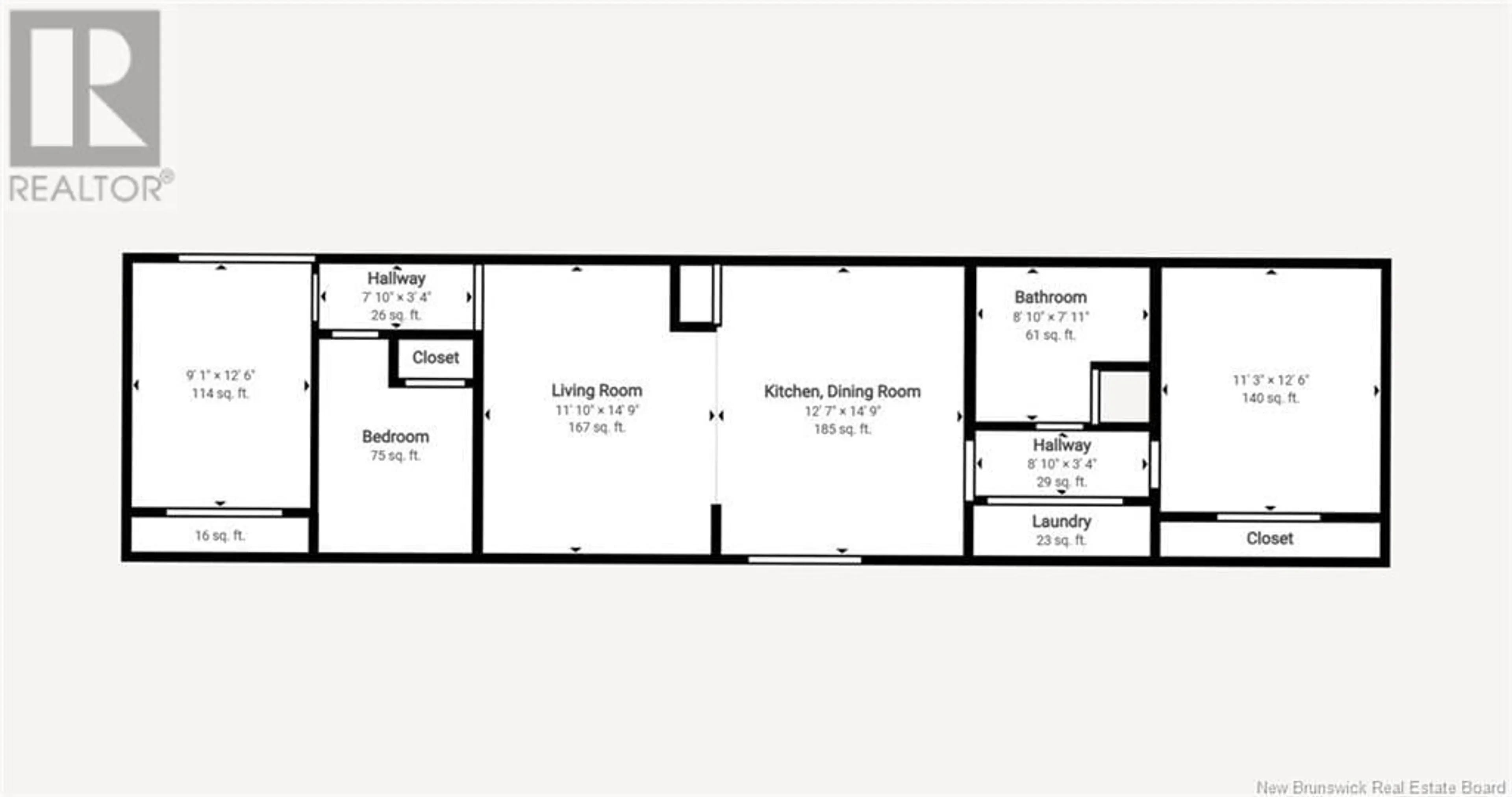 Floor plan for 6 CHRISTINE/MARTIN STREET, Saint-Isidore New Brunswick E8M0B3