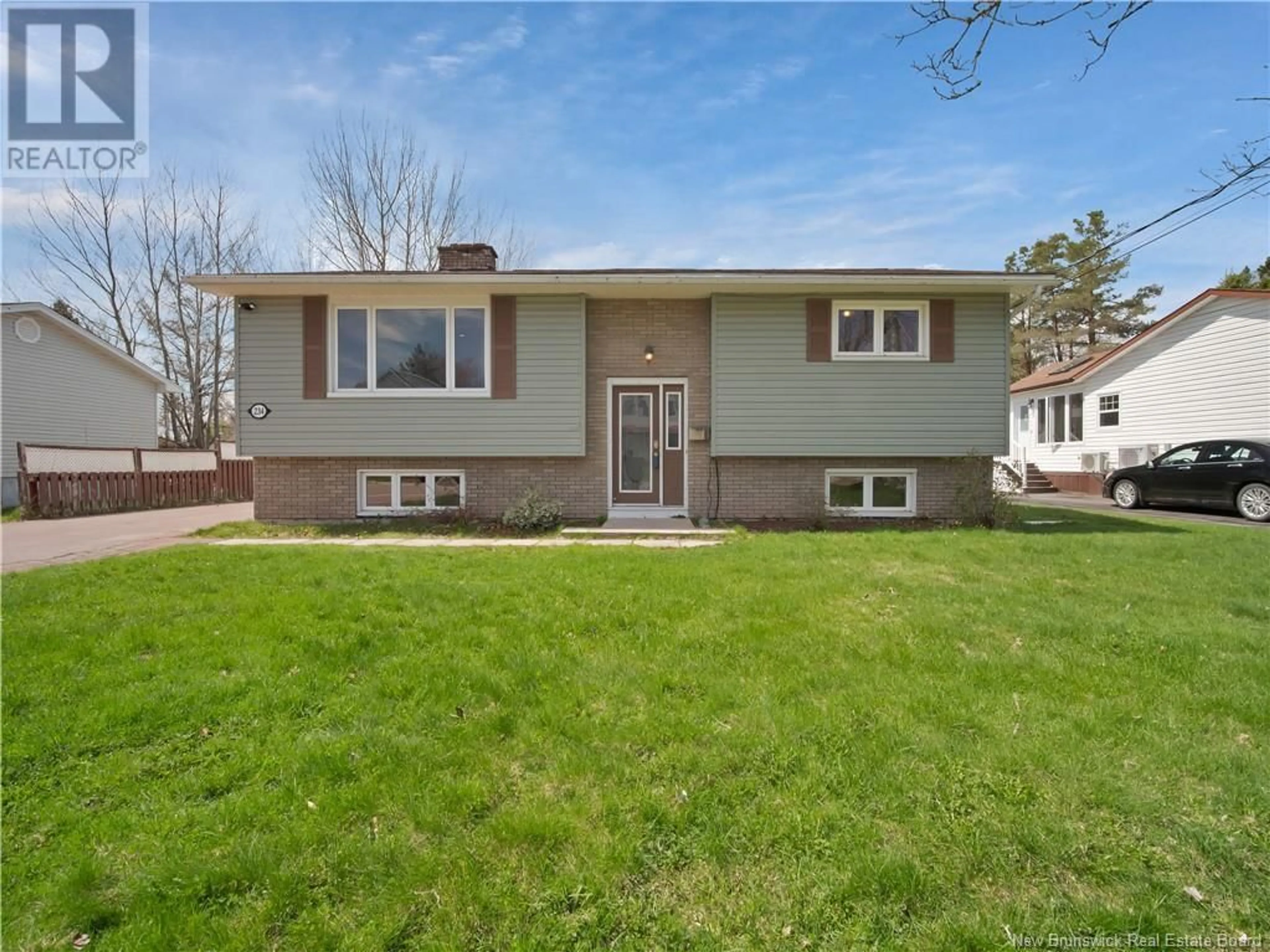 Home with vinyl exterior material, street for 234 COLUMBUS AVENUE, Moncton New Brunswick E1A5L3