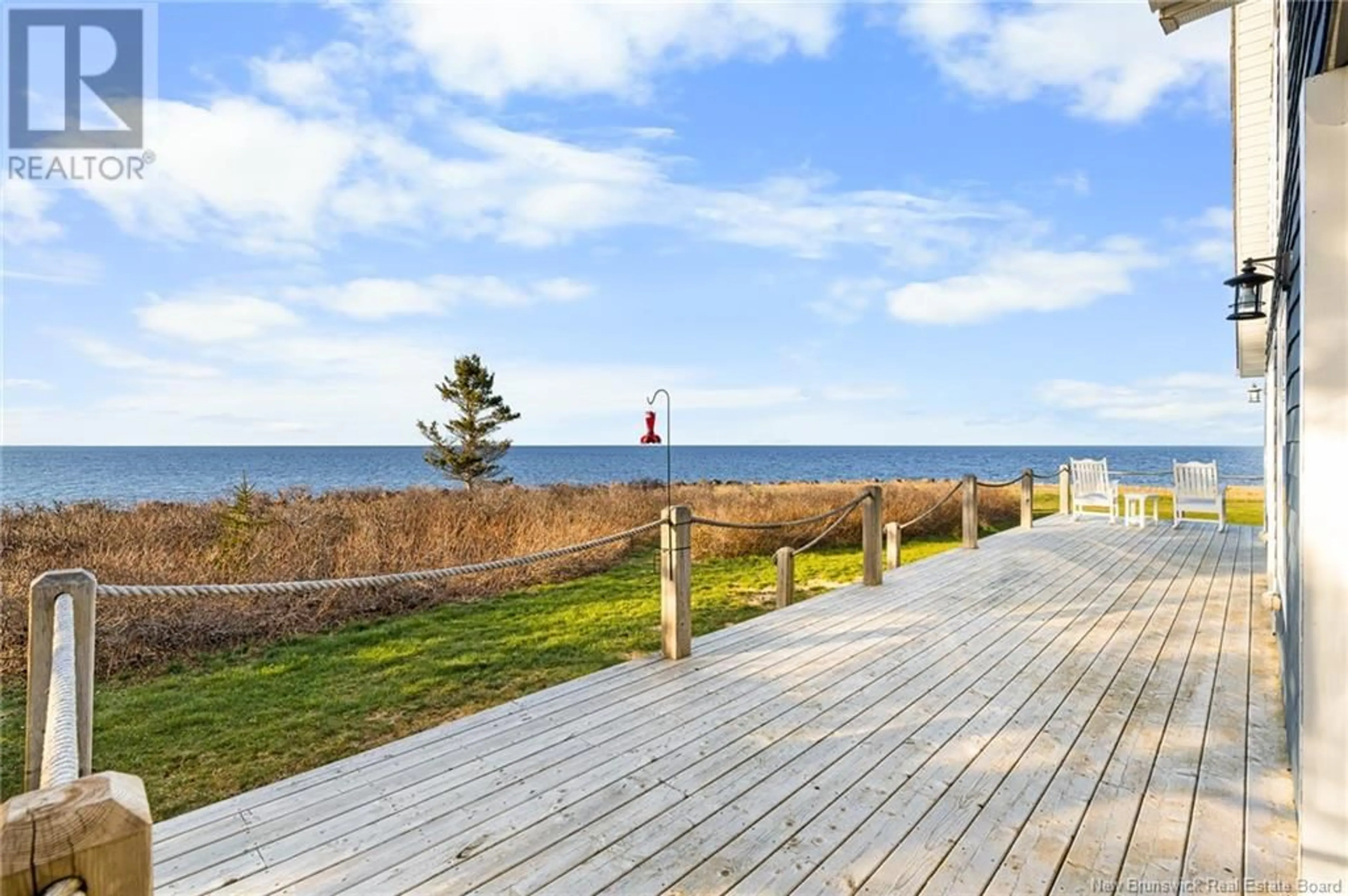 Patio, water/lake/river/ocean view for 90 DESJARDINS, Grande-Digue New Brunswick E4R4E9