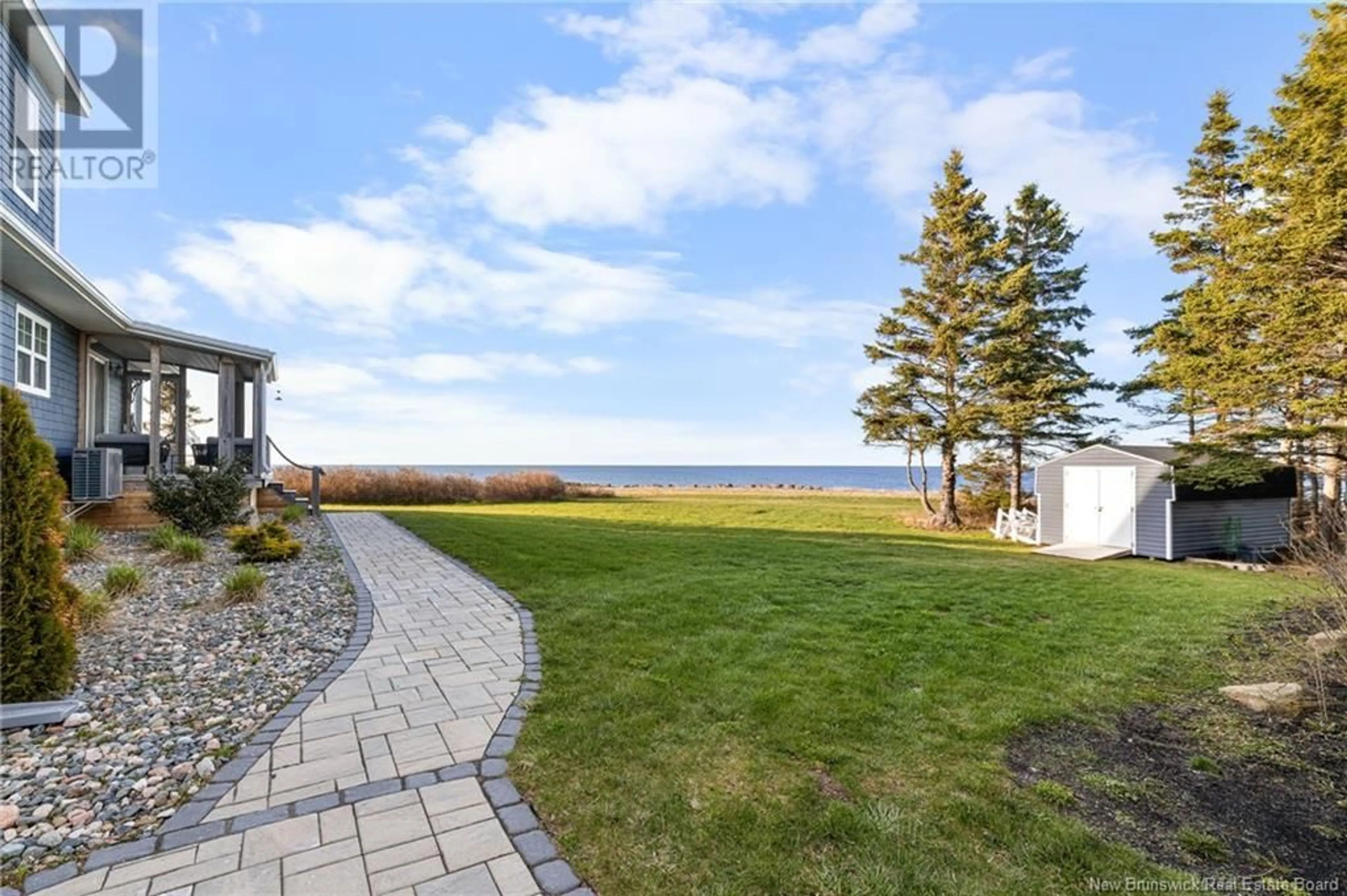 Patio, water/lake/river/ocean view for 90 DESJARDINS, Grande-Digue New Brunswick E4R4E9