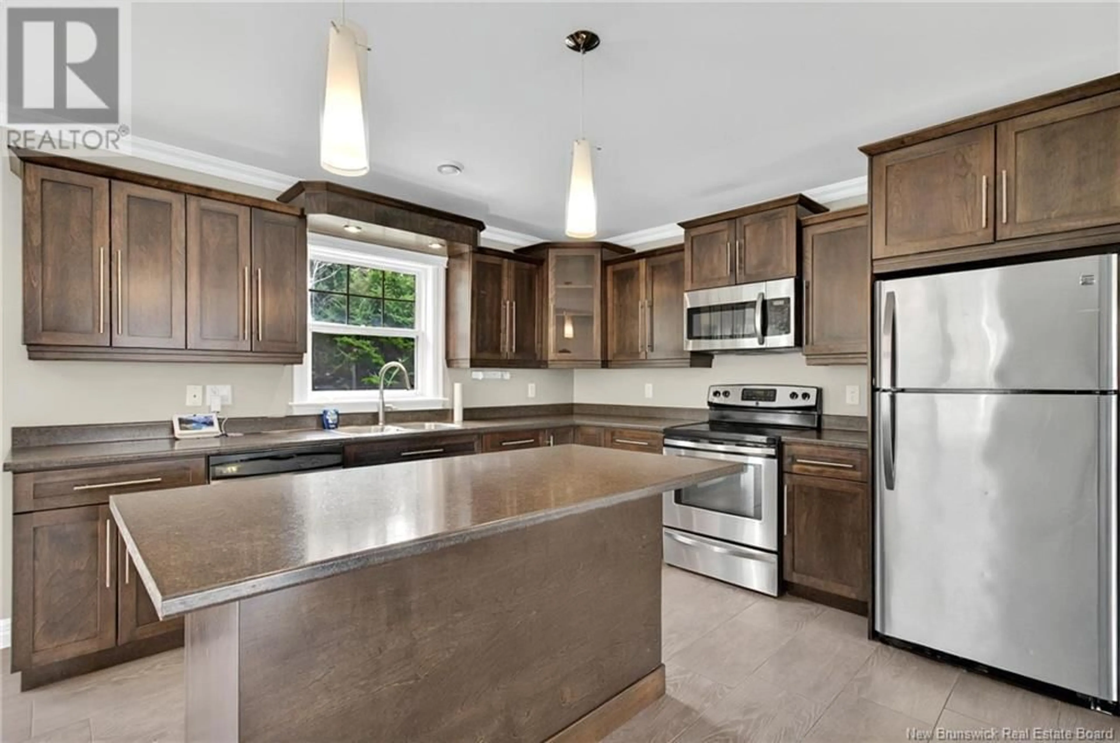 Open concept kitchen, ceramic/tile floor for 117 SENESE STREET, Moncton New Brunswick E1E0B9