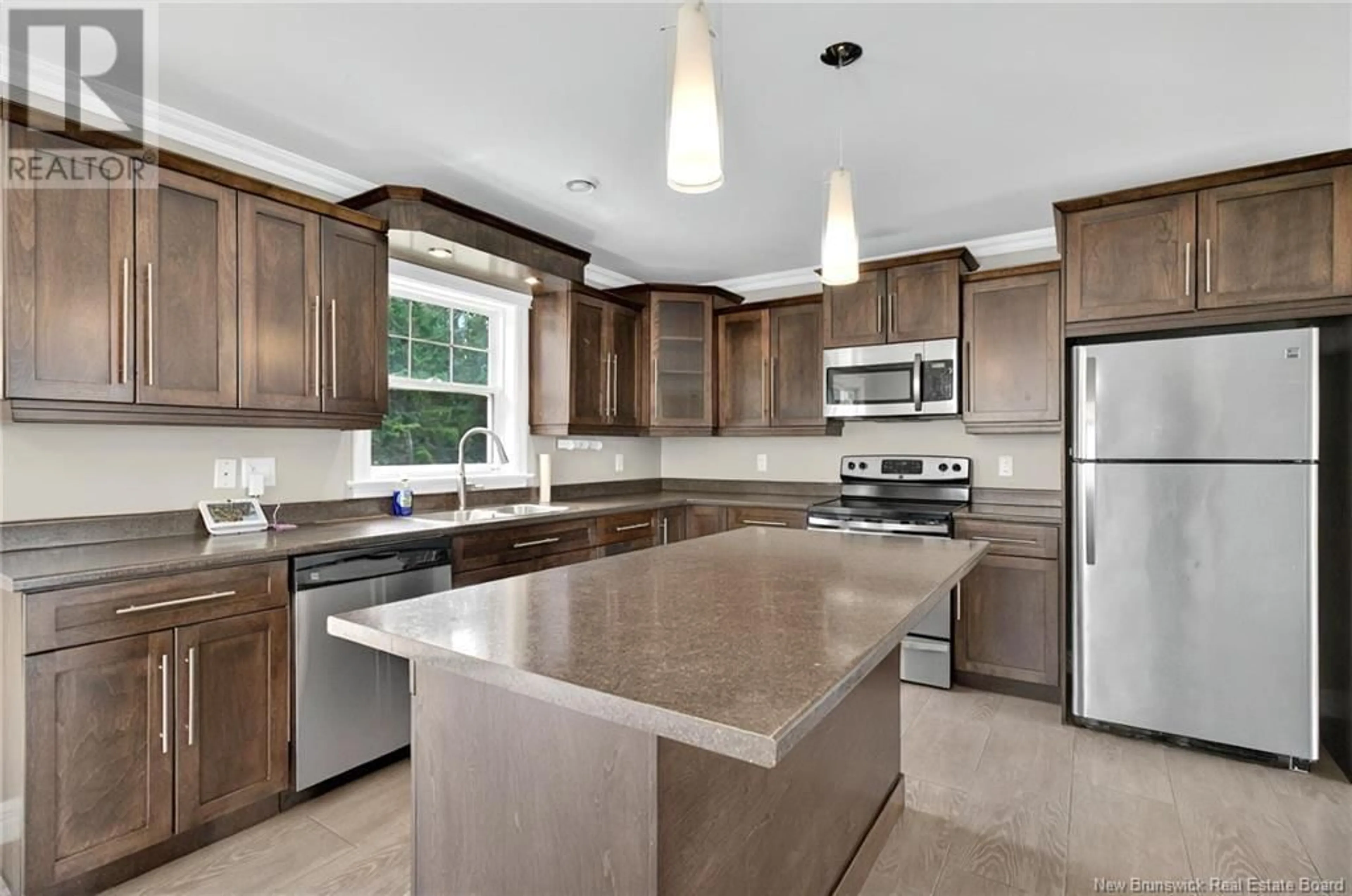 Open concept kitchen, ceramic/tile floor for 117 SENESE STREET, Moncton New Brunswick E1E0B9