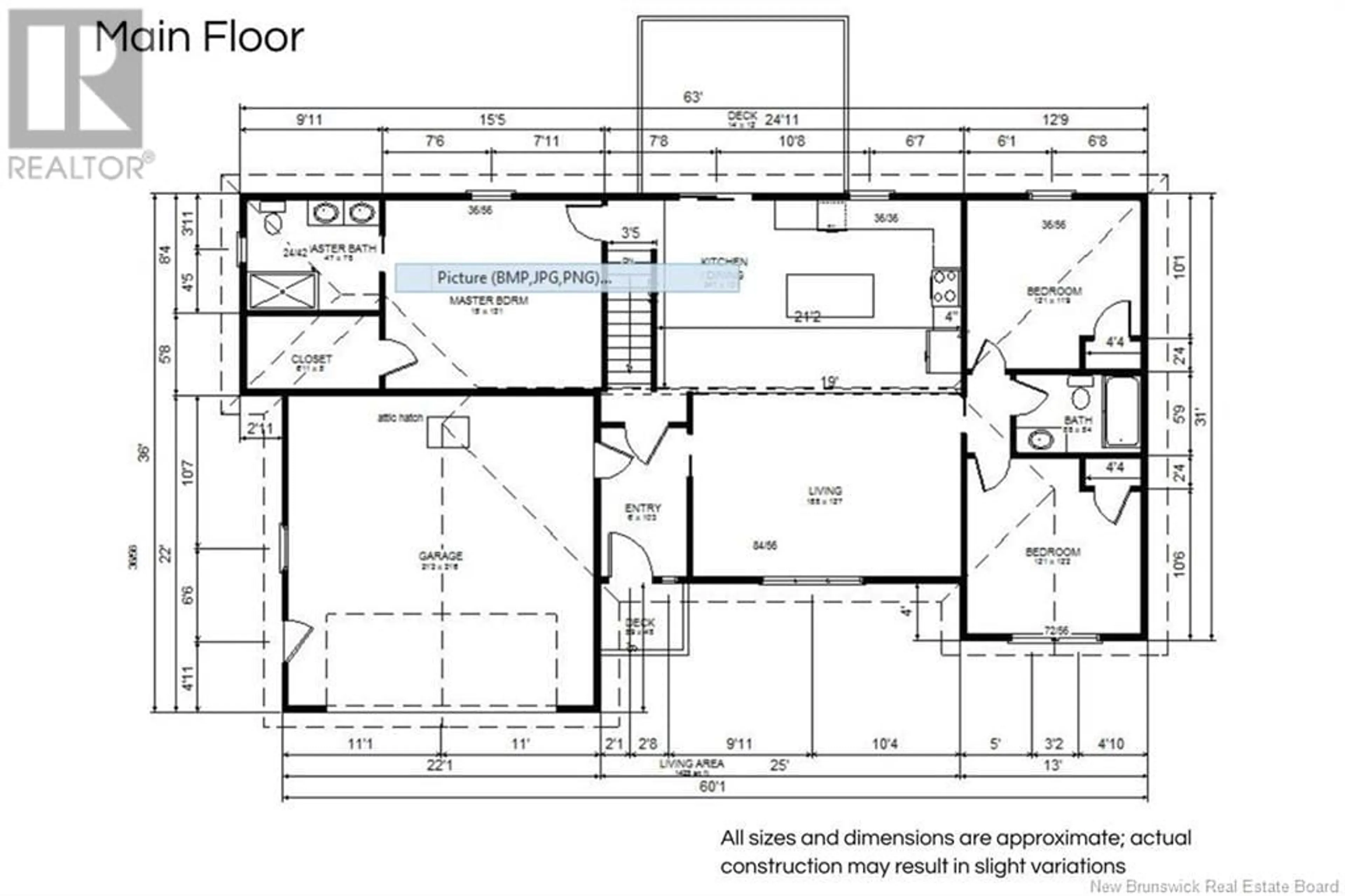 Floor plan for 19 MEADOWLARK ROAD, Quispamsis New Brunswick E2E3T5