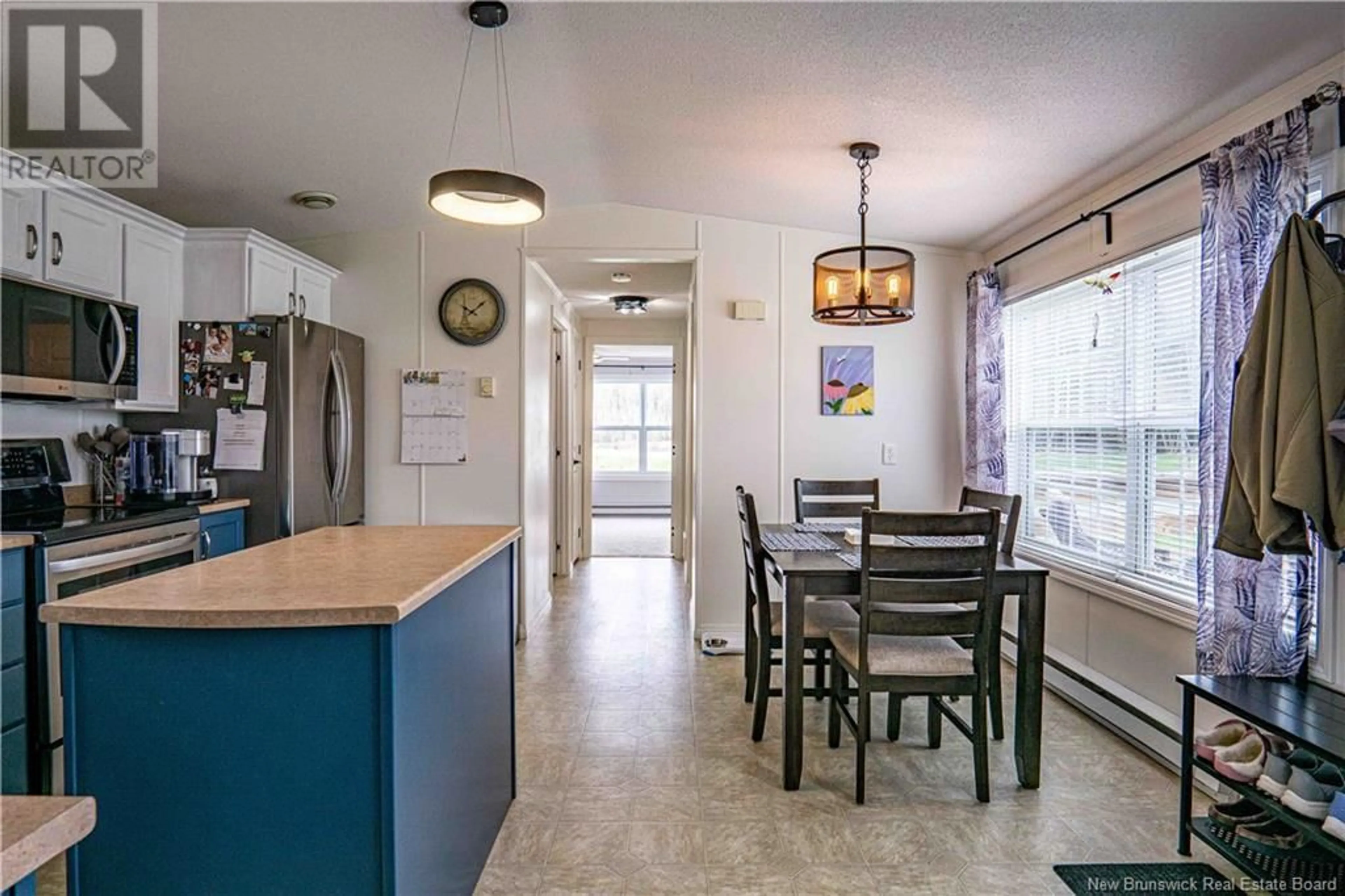 Open concept kitchen, ceramic/tile floor for 2 PRESTIGE DRIVE, Lincoln New Brunswick E3B7G9