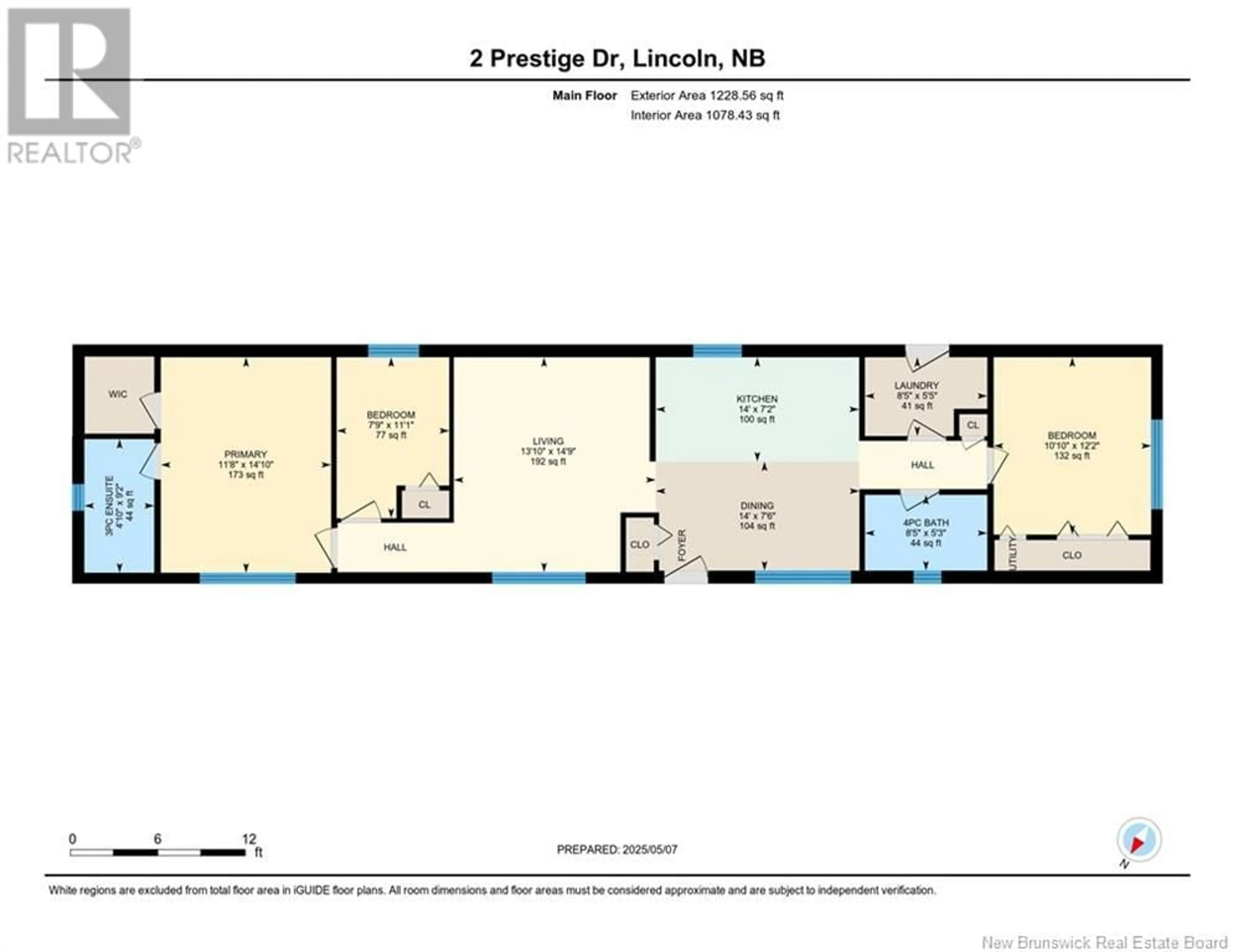 Floor plan for 2 PRESTIGE DRIVE, Lincoln New Brunswick E3B7G9