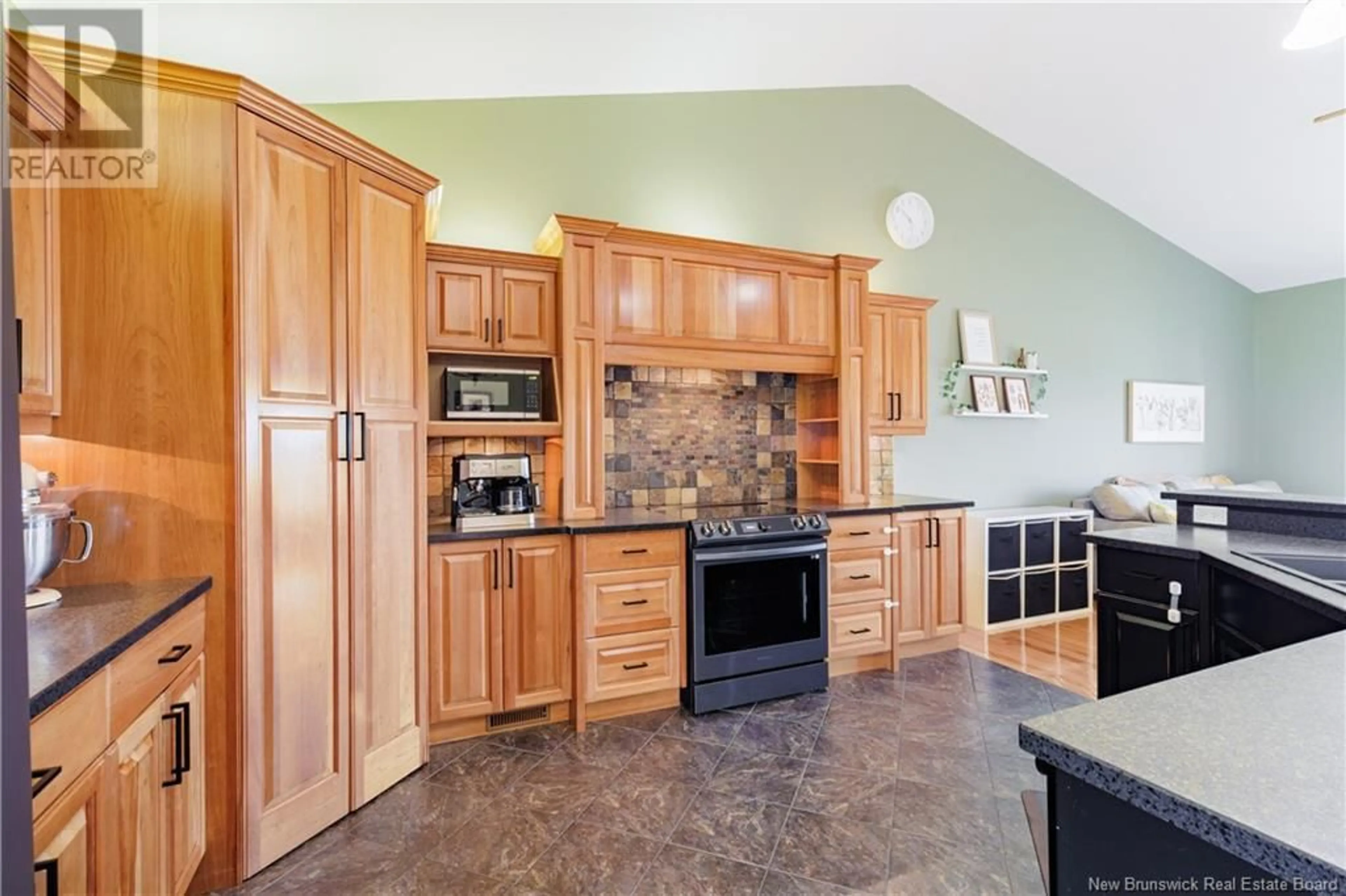 Open concept kitchen, ceramic/tile floor for 38 ARCHANGEL WAY, Keswick Ridge New Brunswick E6L0A5
