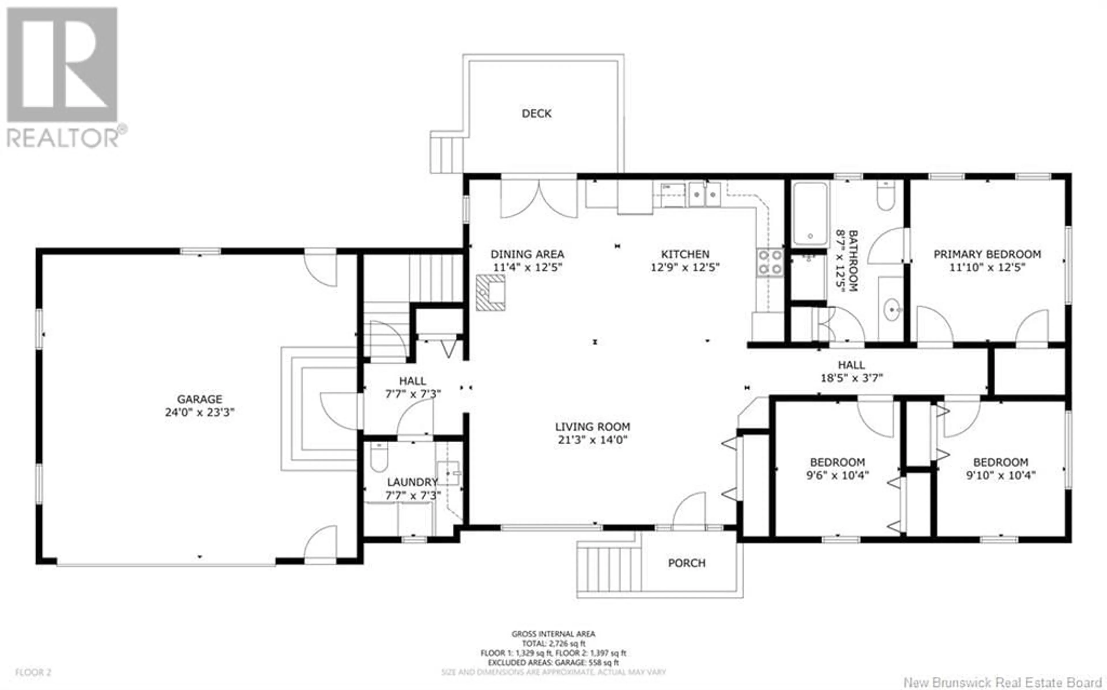Floor plan for 151 RIVERSIDE DRIVE, Fredericton Junction New Brunswick E5L1V6