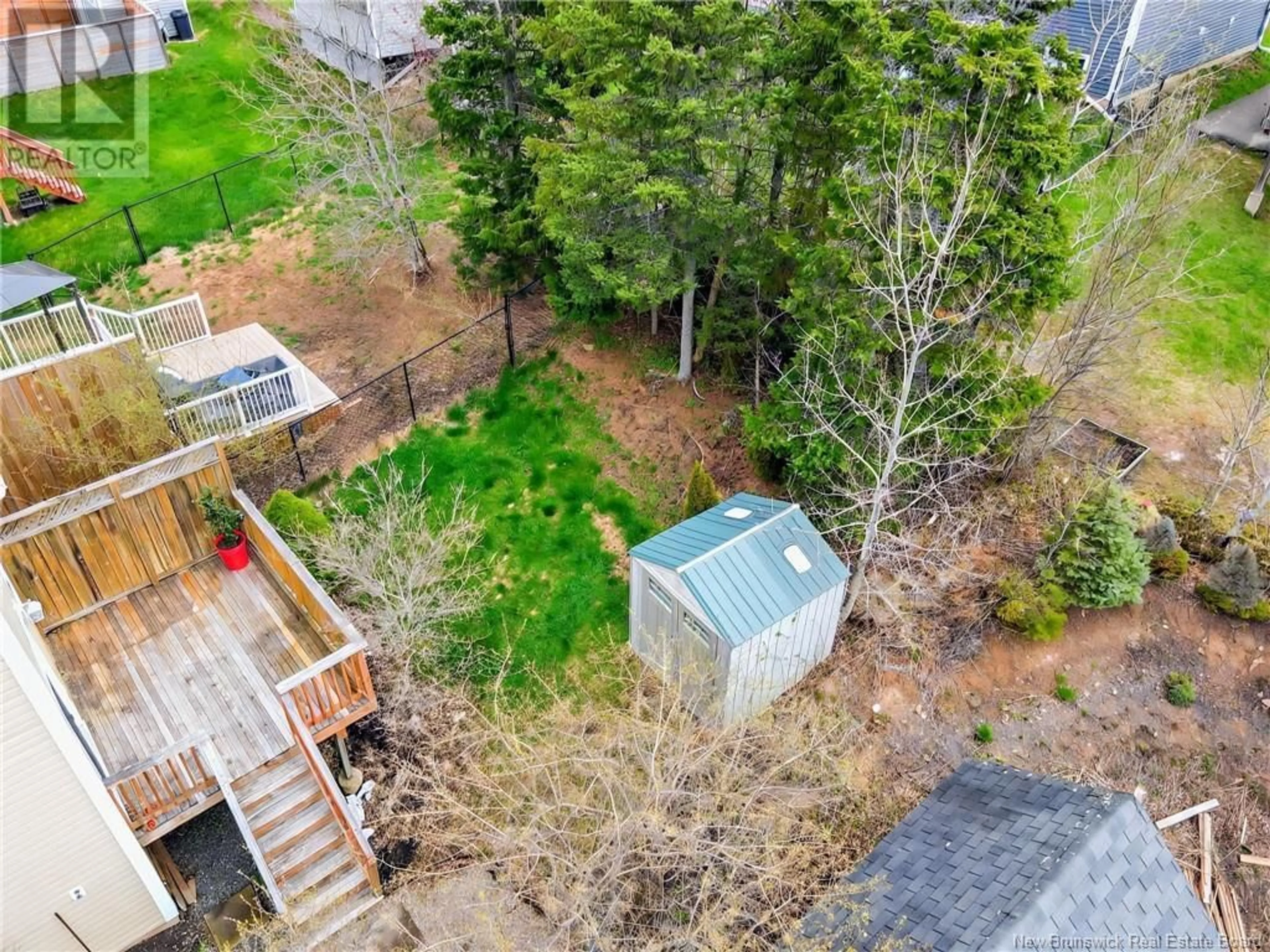 A pic from outside/outdoor area/front of a property/back of a property/a pic from drone, forest/trees view for 967 MAPLETON ROAD, Moncton New Brunswick E1G2K6