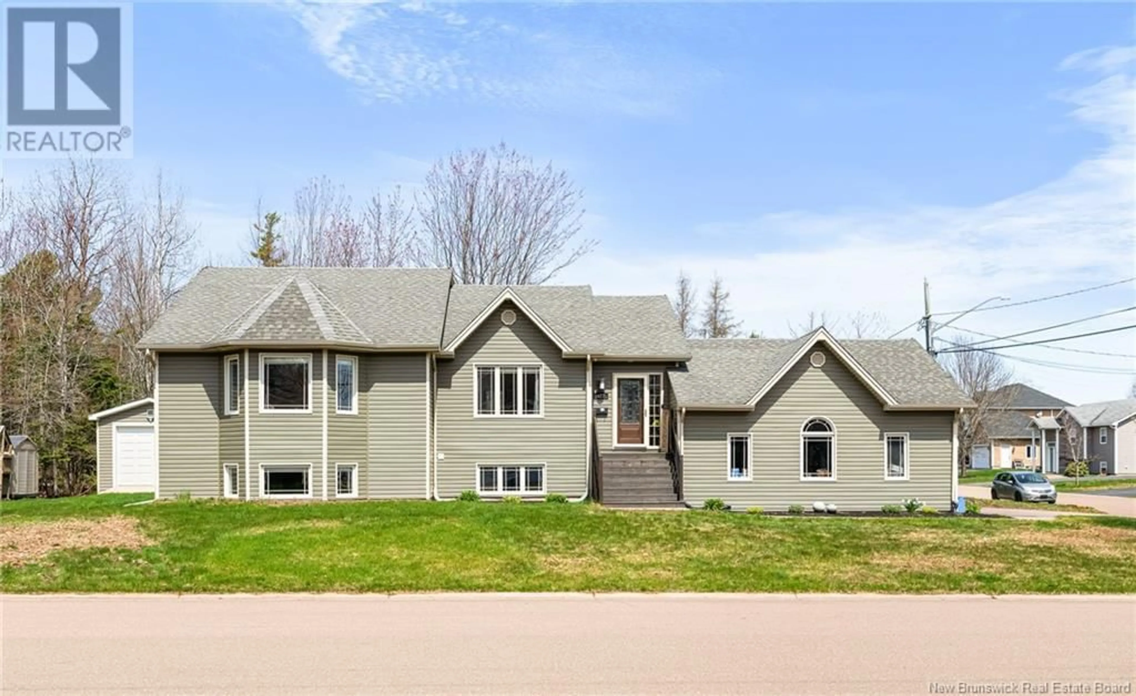 Home with vinyl exterior material, street for 427 ALFRED LEGER STREET, Dieppe New Brunswick E1A0E6