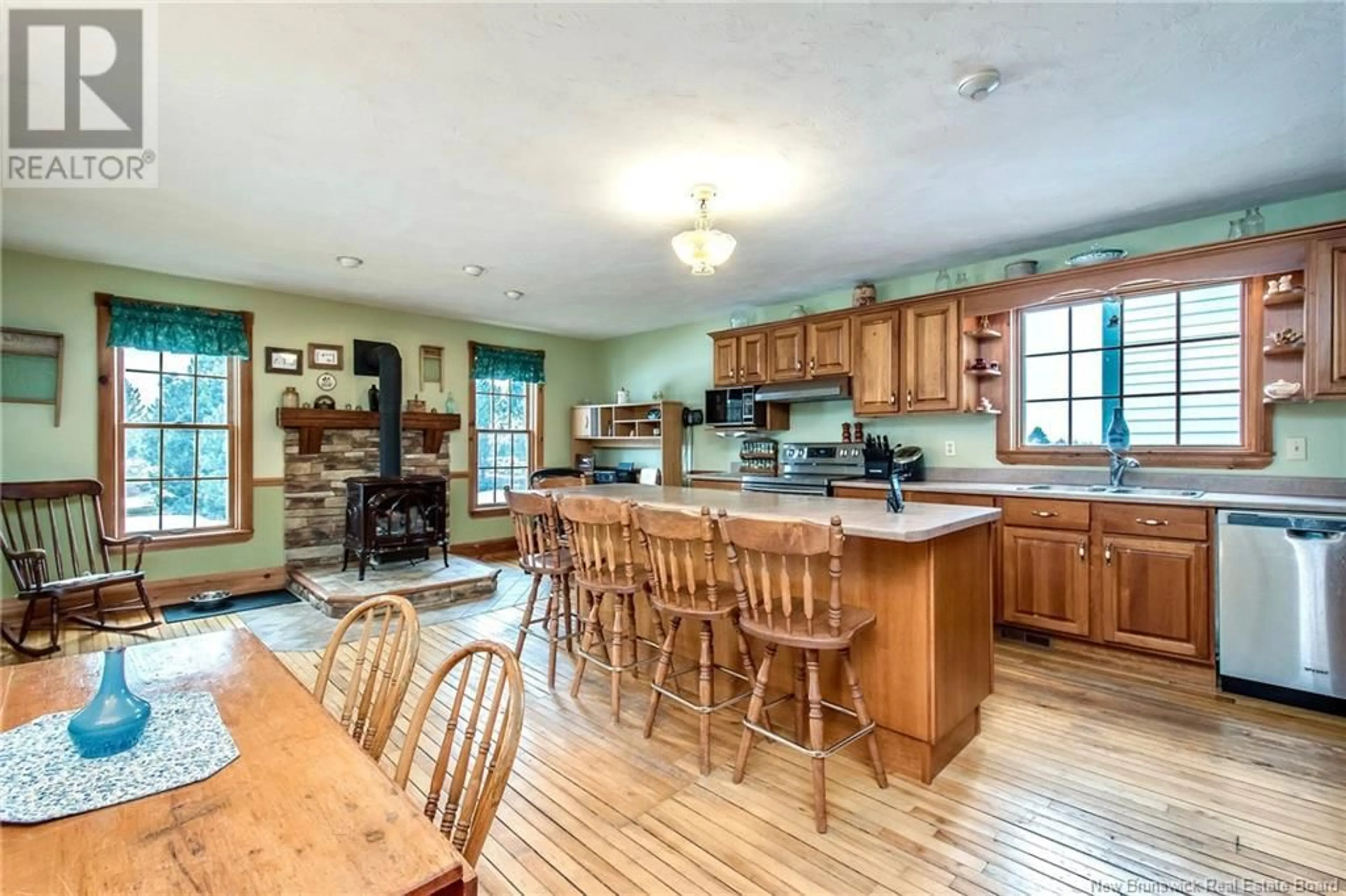 Open concept kitchen, unknown for 872 ROUTE 955, Murray Corner New Brunswick E4M3L2