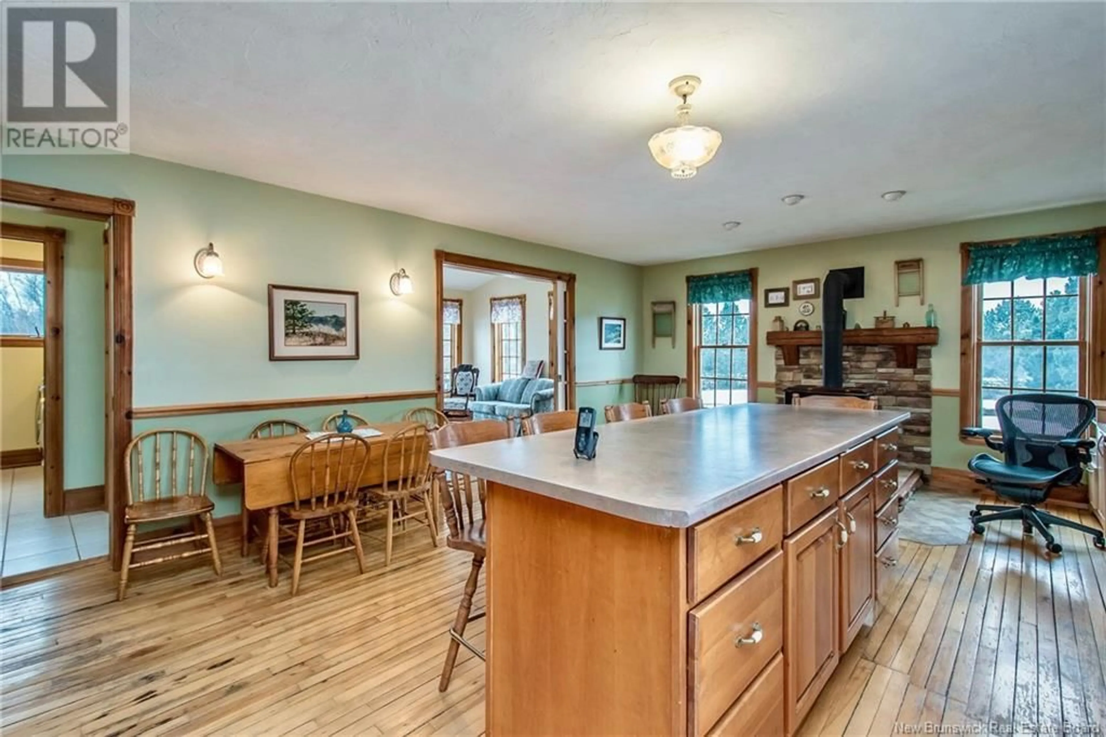 Open concept kitchen, unknown for 872 ROUTE 955, Murray Corner New Brunswick E4M3L2