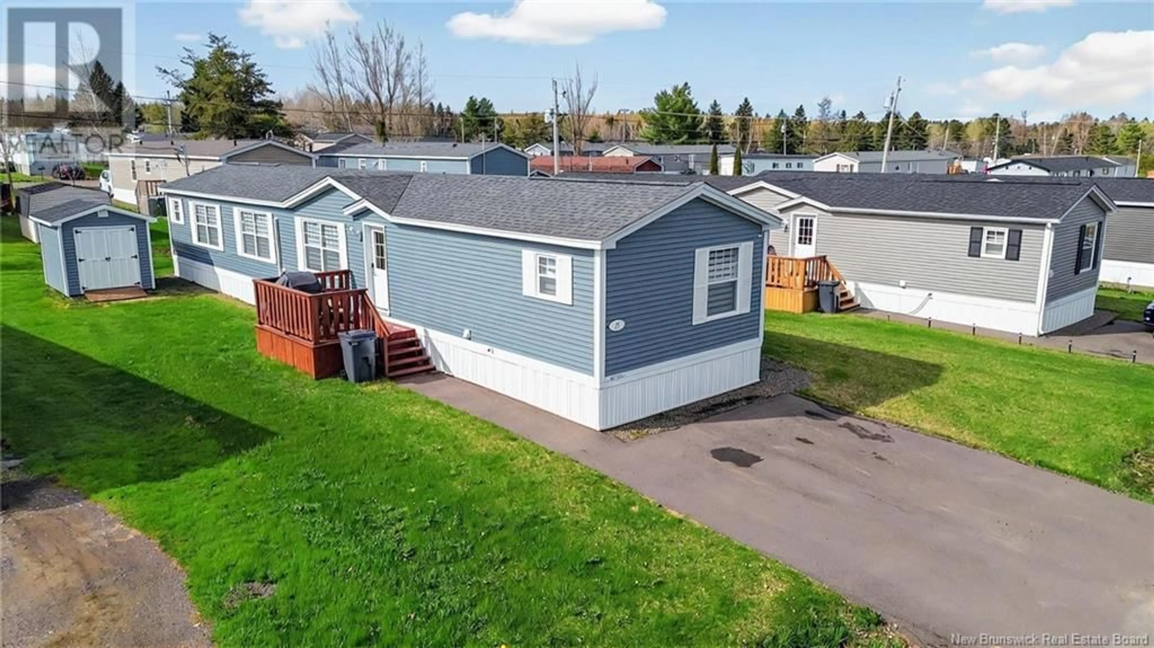 A pic from outside/outdoor area/front of a property/back of a property/a pic from drone, street for 57 BLOSSOM AVENUE, Riverview New Brunswick E1B4Y7