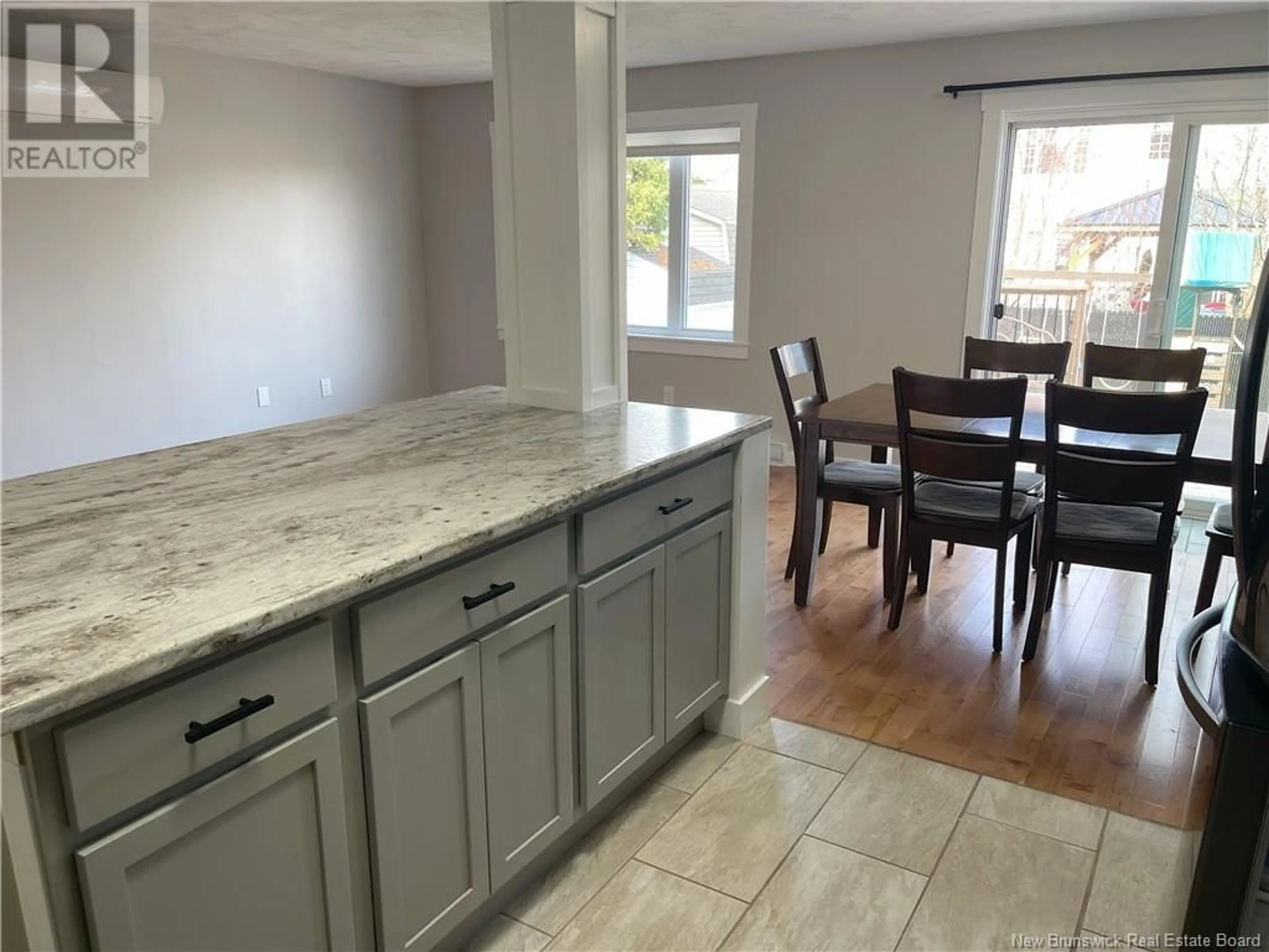Open concept kitchen, ceramic/tile floor for 29-31 BERRY STREET, Moncton New Brunswick E1A6G3