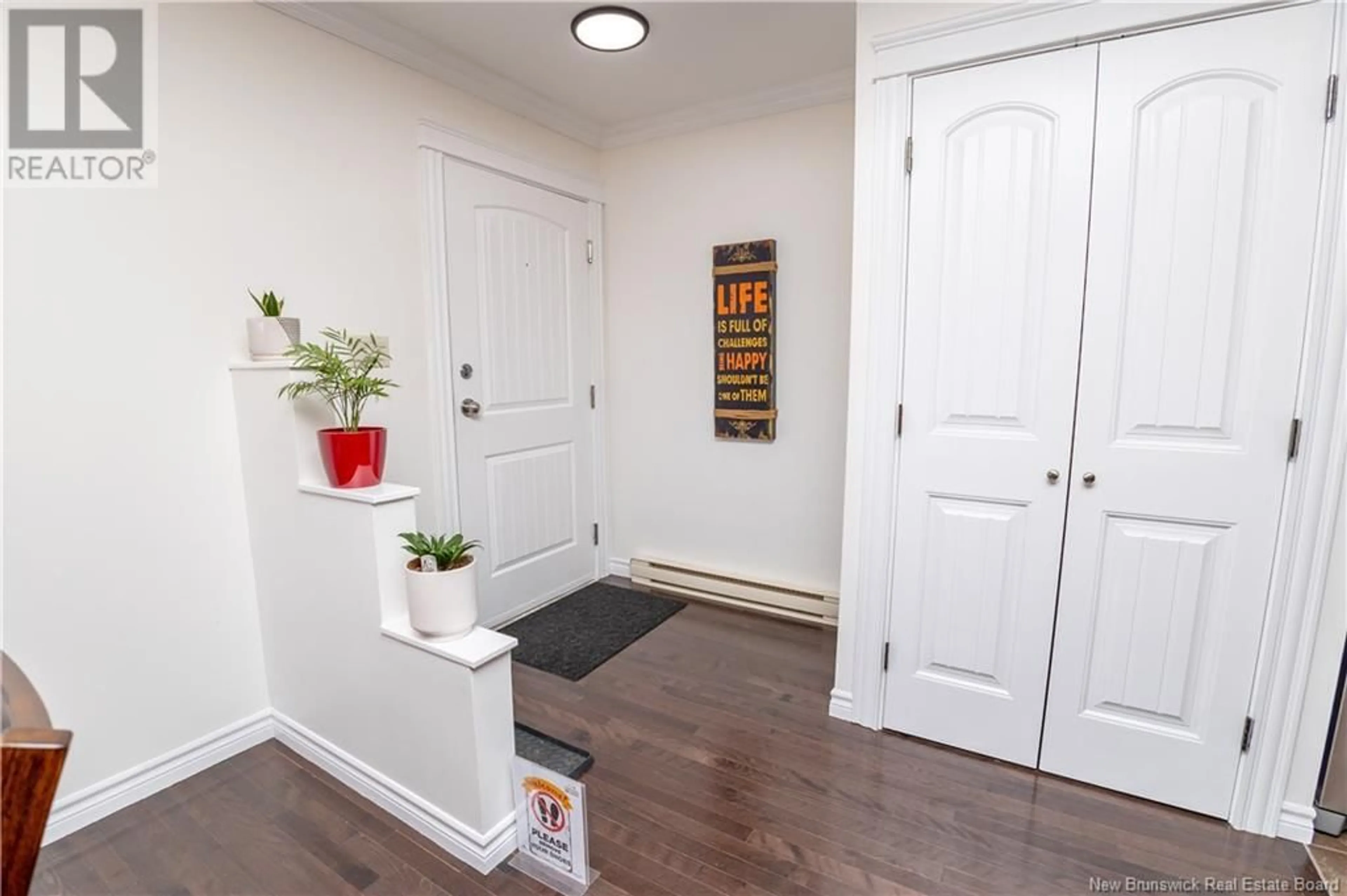 Indoor entryway for 332 - 155 LIAN STREET, Fredericton New Brunswick E3C0L9