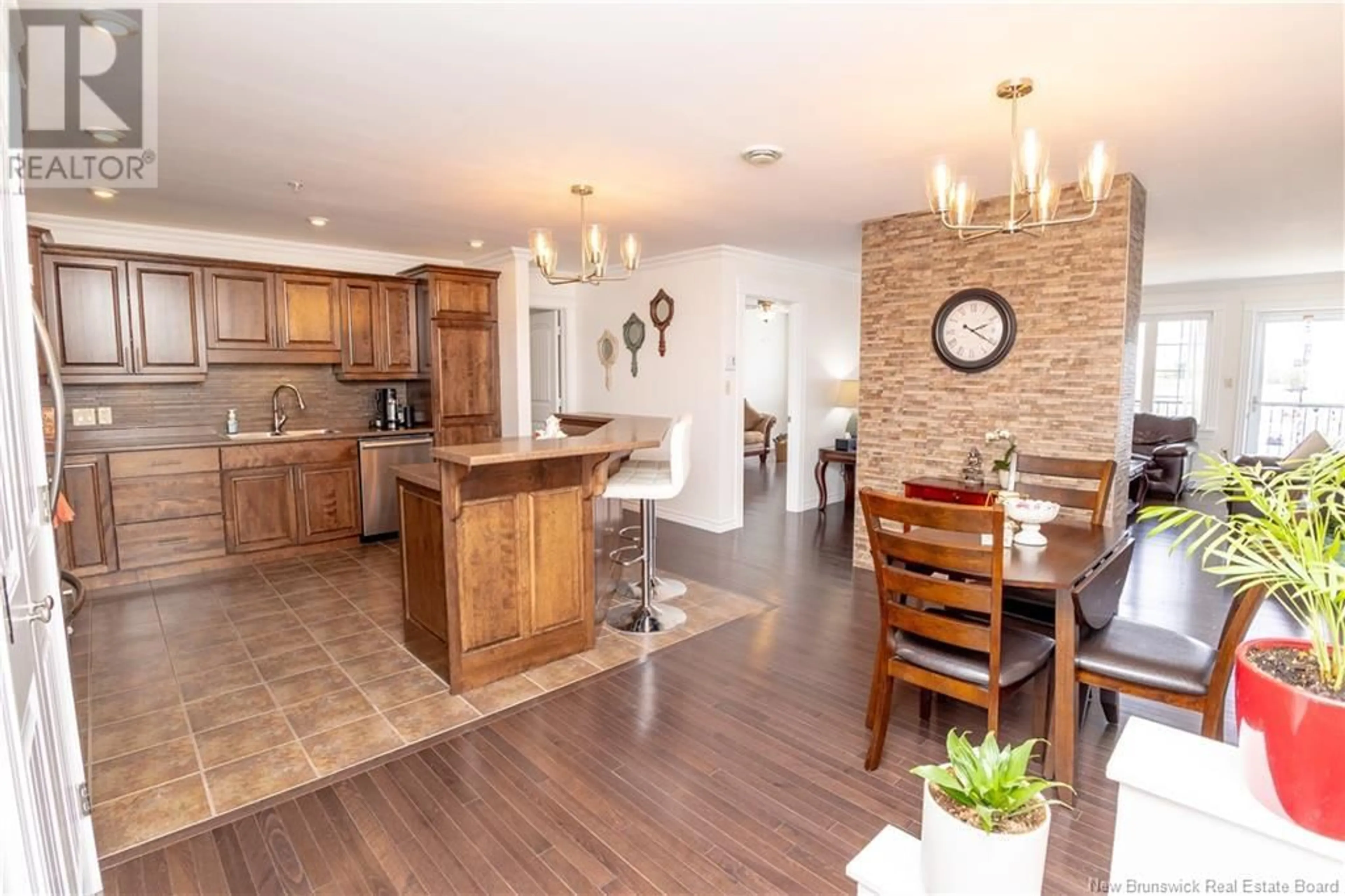 Open concept kitchen, unknown for 332 - 155 LIAN STREET, Fredericton New Brunswick E3C0L9
