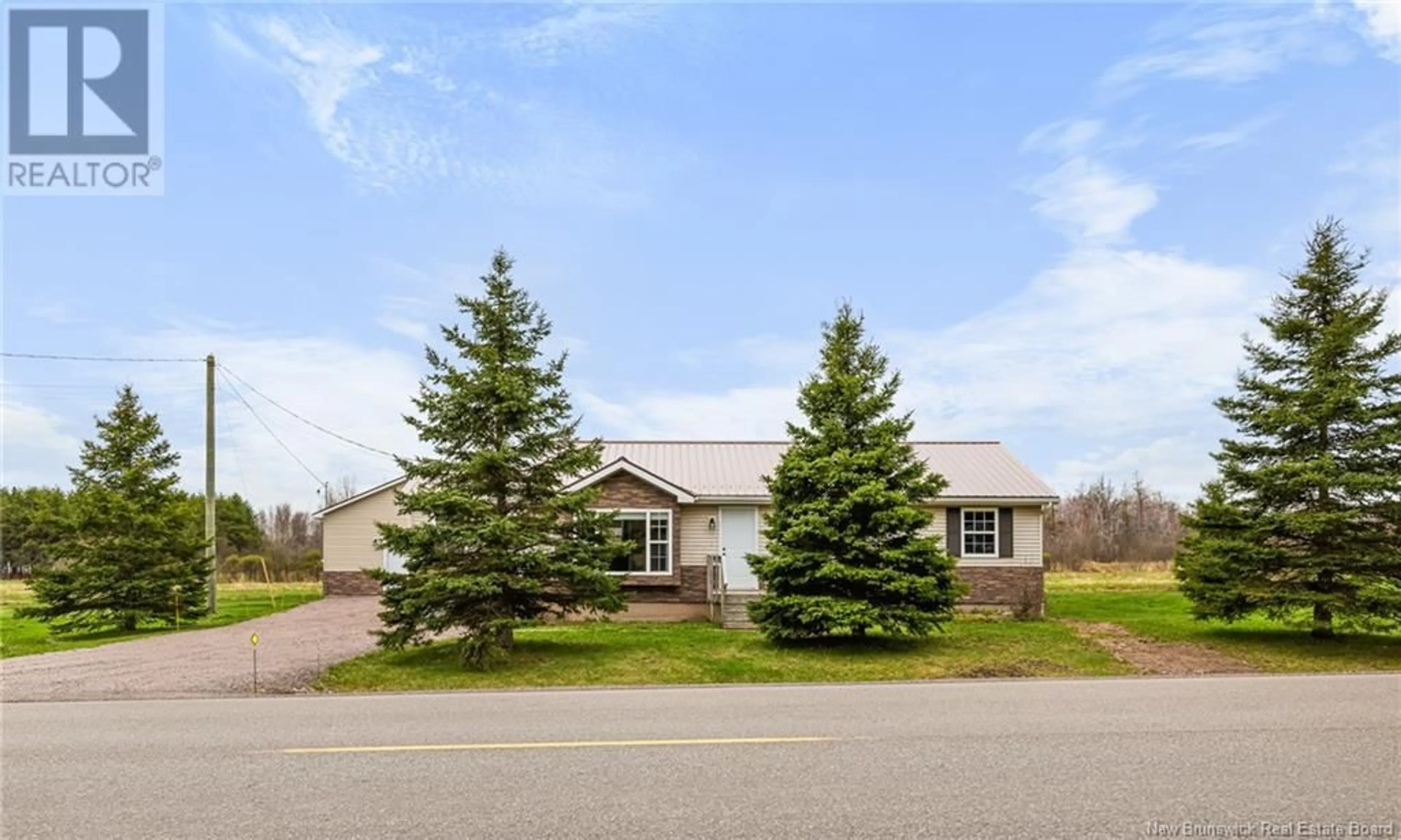 A pic from outside/outdoor area/front of a property/back of a property/a pic from drone, street for 26 PARKER ROAD, Scoudouc New Brunswick E4P3S2