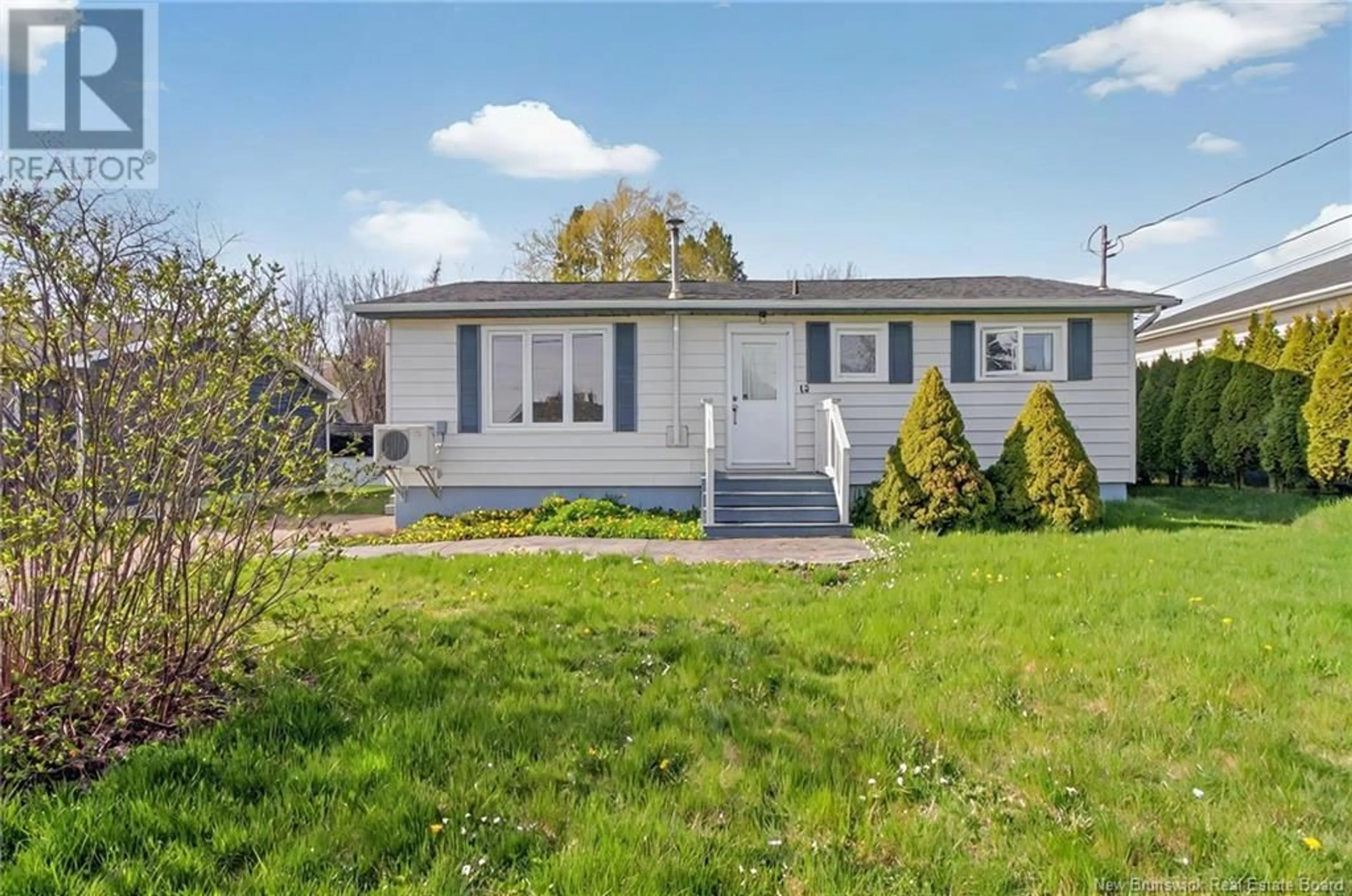 Home with vinyl exterior material, street for 15 GREENHILL DRIVE, Moncton New Brunswick E1A2L6