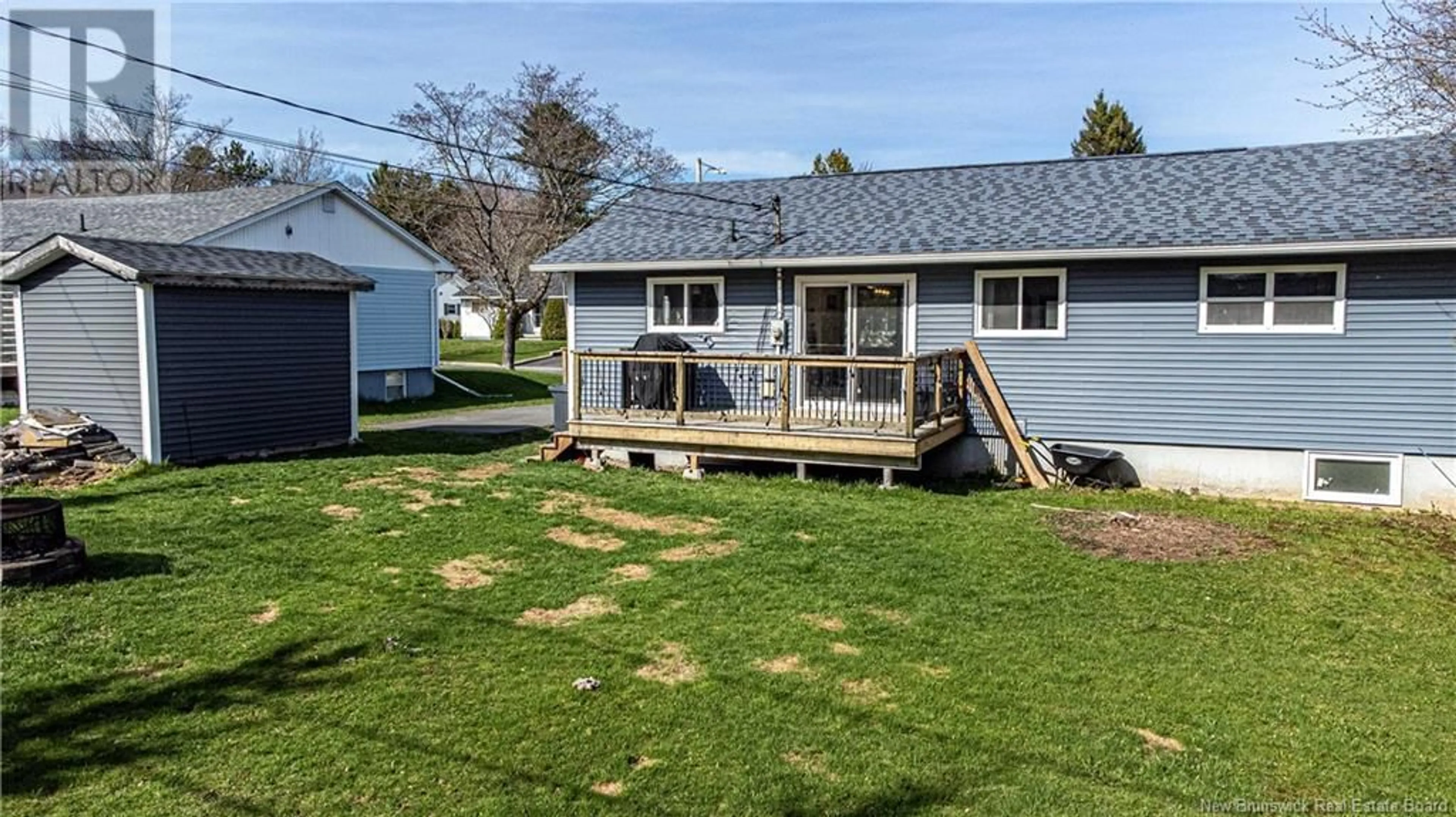 A pic from outside/outdoor area/front of a property/back of a property/a pic from drone, water/lake/river/ocean view for 72 SOUTHAMPTON DRIVE, Fredericton New Brunswick E3B4T3