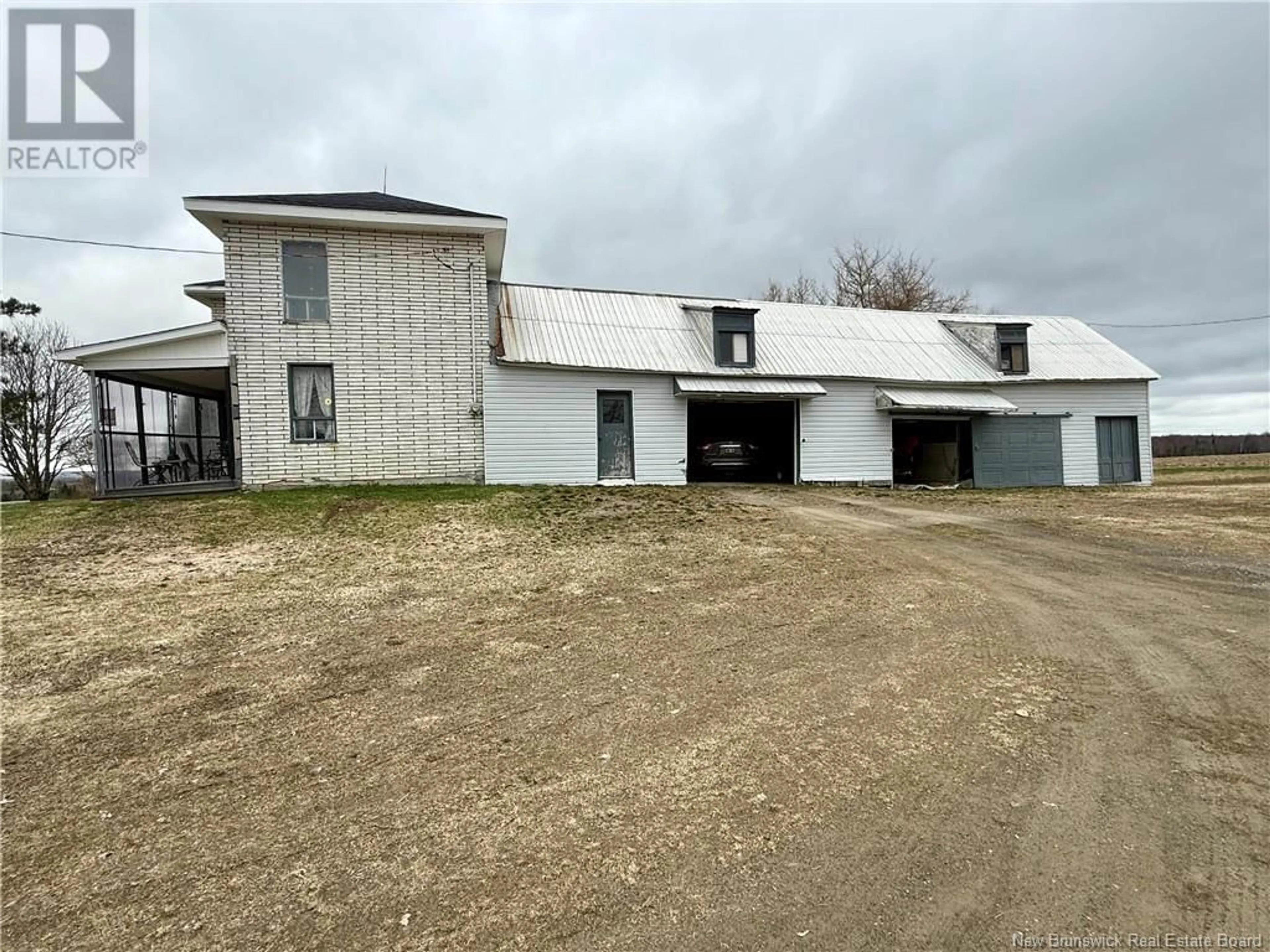 A pic from outside/outdoor area/front of a property/back of a property/a pic from drone, building for 110 P. MARTIN ROAD, Saint-André New Brunswick E3Y3H3