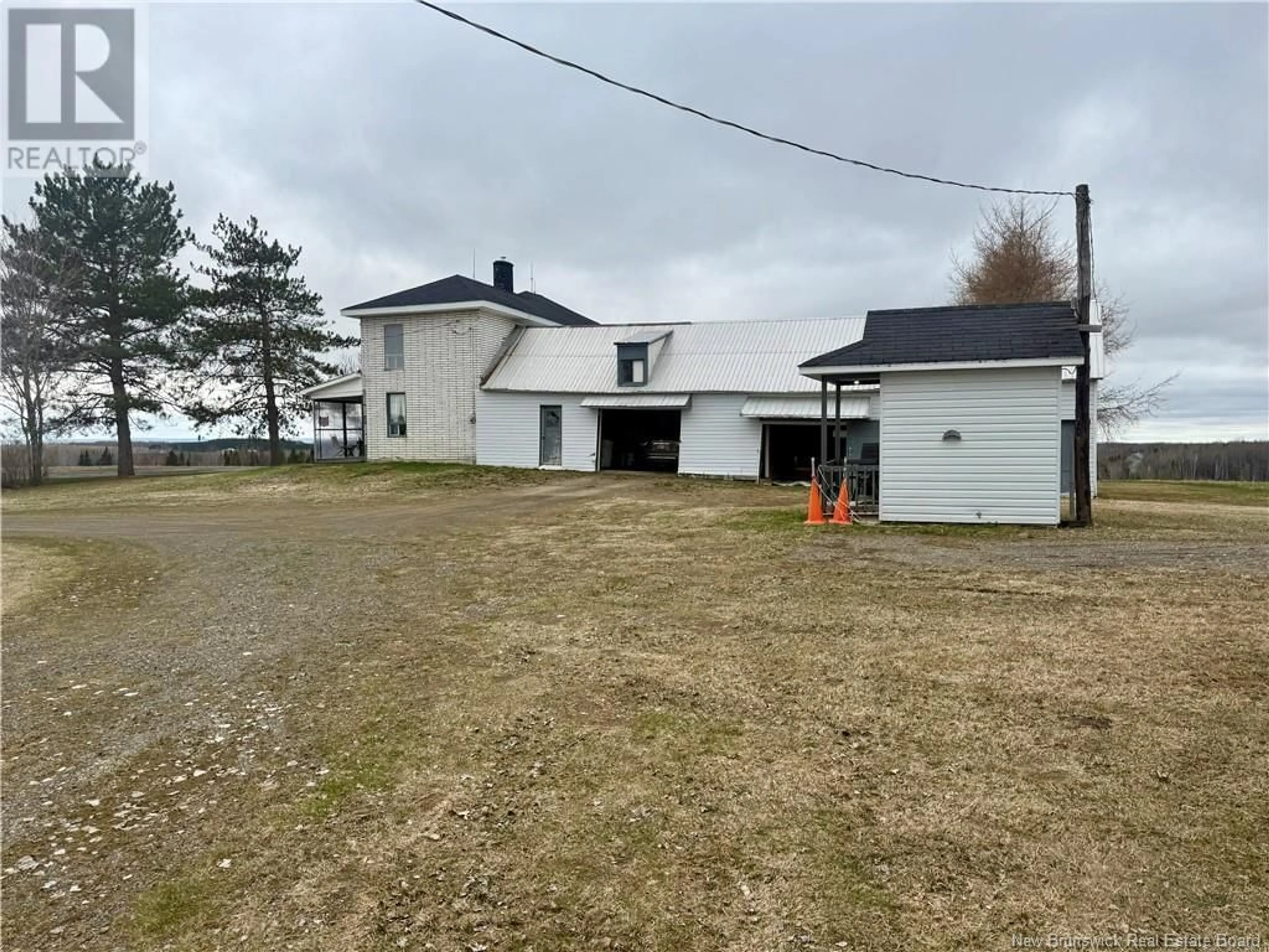 A pic from outside/outdoor area/front of a property/back of a property/a pic from drone, building for 110 P. MARTIN ROAD, Saint-André New Brunswick E3Y3H3