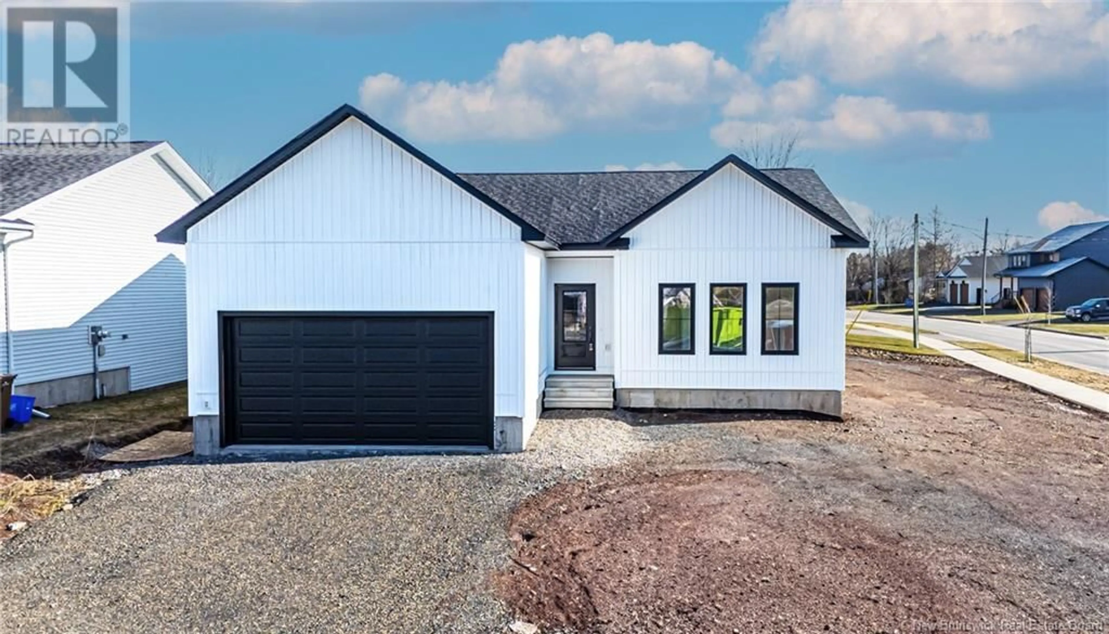 Home with vinyl exterior material, street for 5 SANDCHERRY LANE, New Maryland New Brunswick E3C0M4